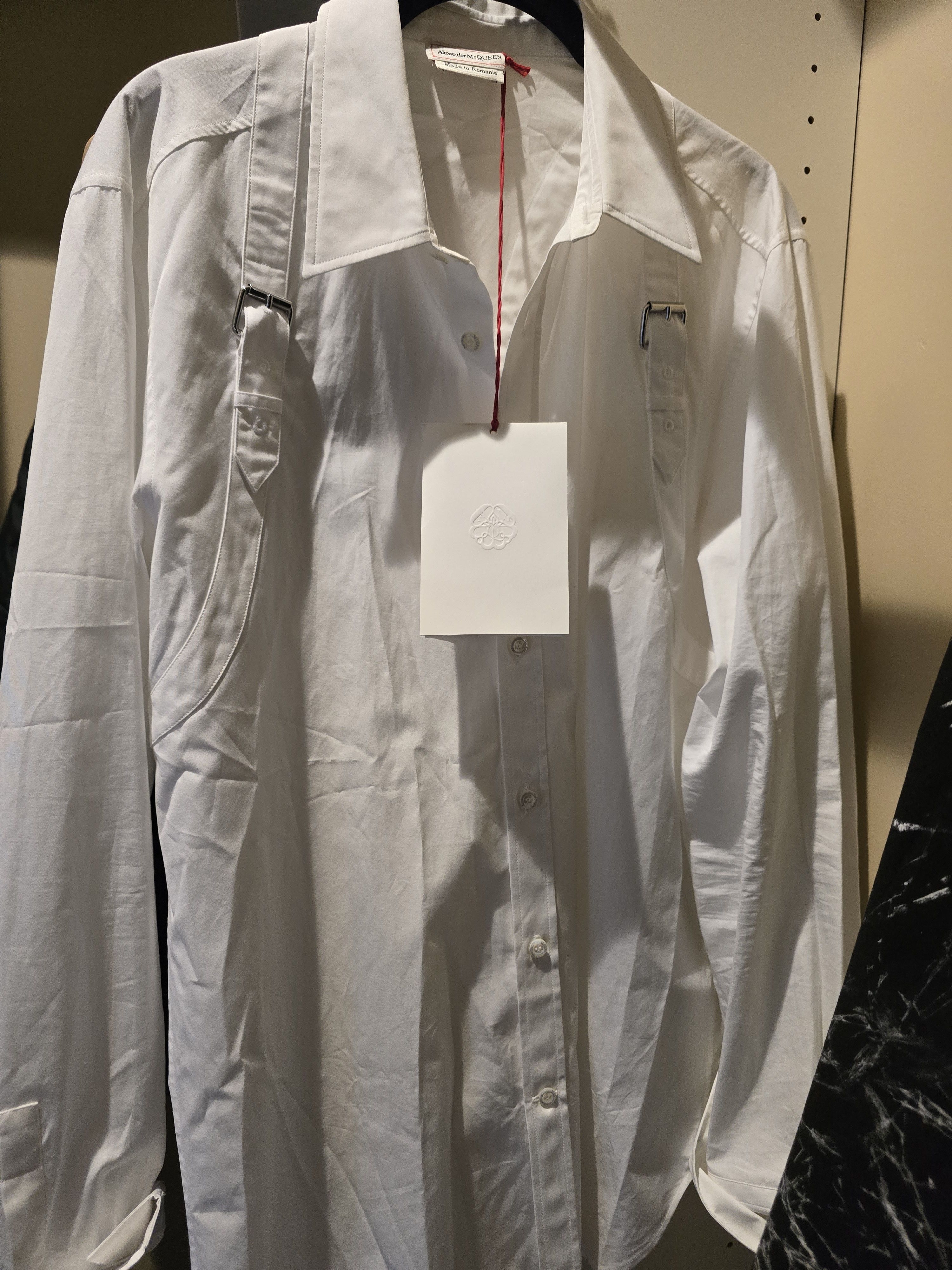 Alexander McQueen Double Strap Harness shirt Size US L / EU 52-54 / 3 - 1 Thumbnail