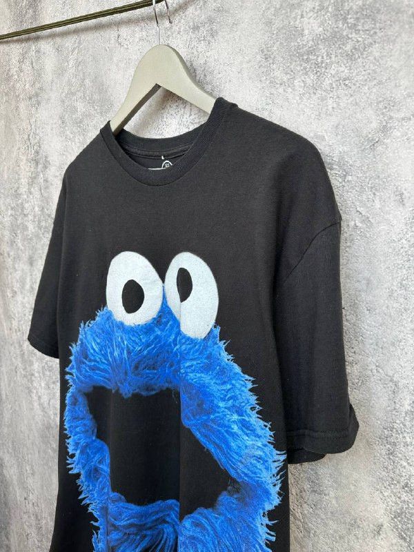 Vintage Sesame Street T-Shirt All Over Print Cookie Vintage 2012 Size US XL / EU 56 / 4 - 5 Thumbnail