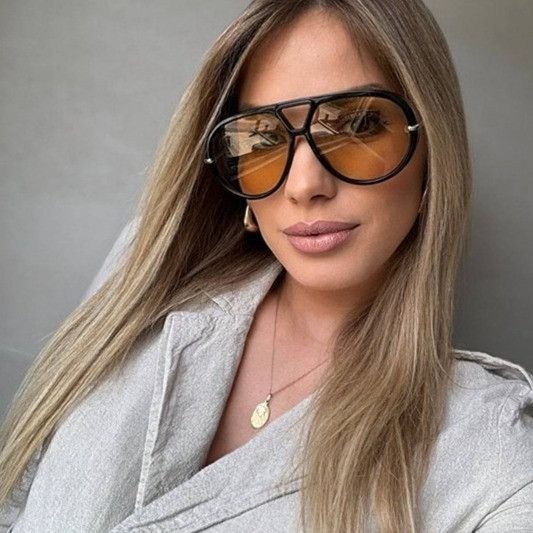 Bottega Veneta Bottega Veneta BV1274S 002 Sunglasses Black Aviator Frame Size ONE SIZE - 2 Thumbnail