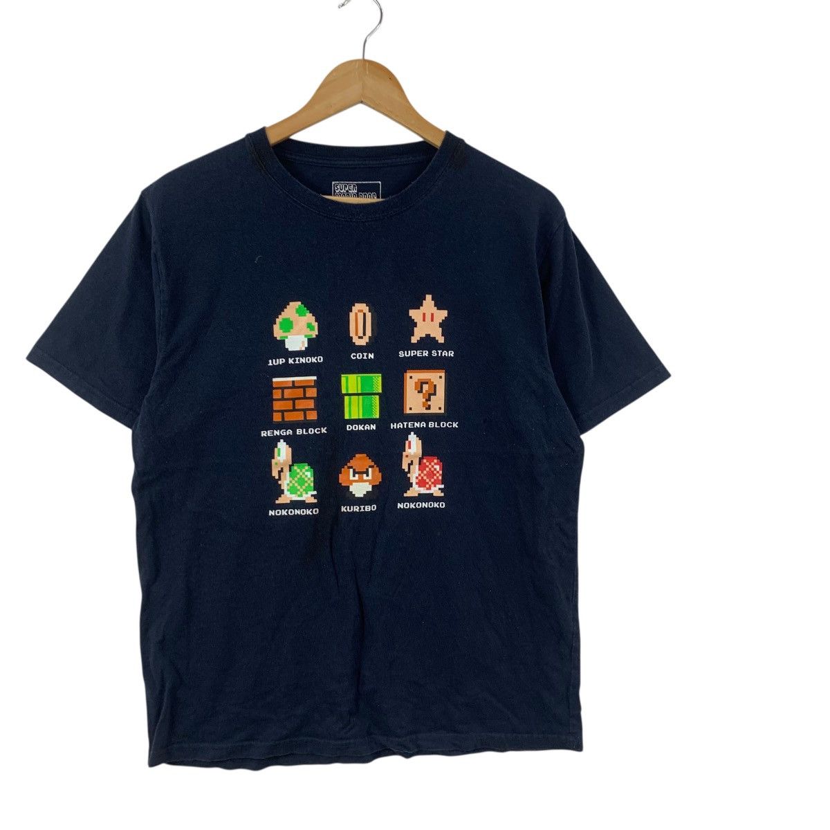 Vintage SUPER MARIO BROS Nintendo Video Game Switch Tee Shirt Top Size US L / EU 52-54 / 3 - 5 Thumbnail