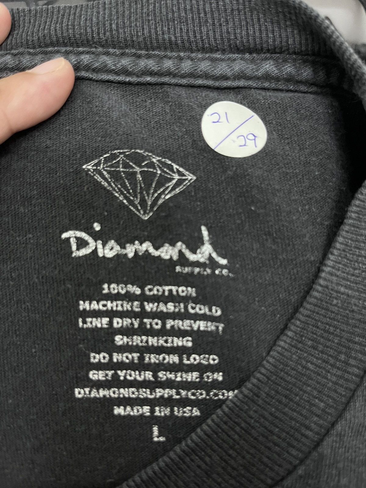 Diamond Supply Co. Diamond Supply Co Logo T Shirt Graphic Tee Skate Classic L Size US L / EU 52-54 / 3 - 4 Thumbnail