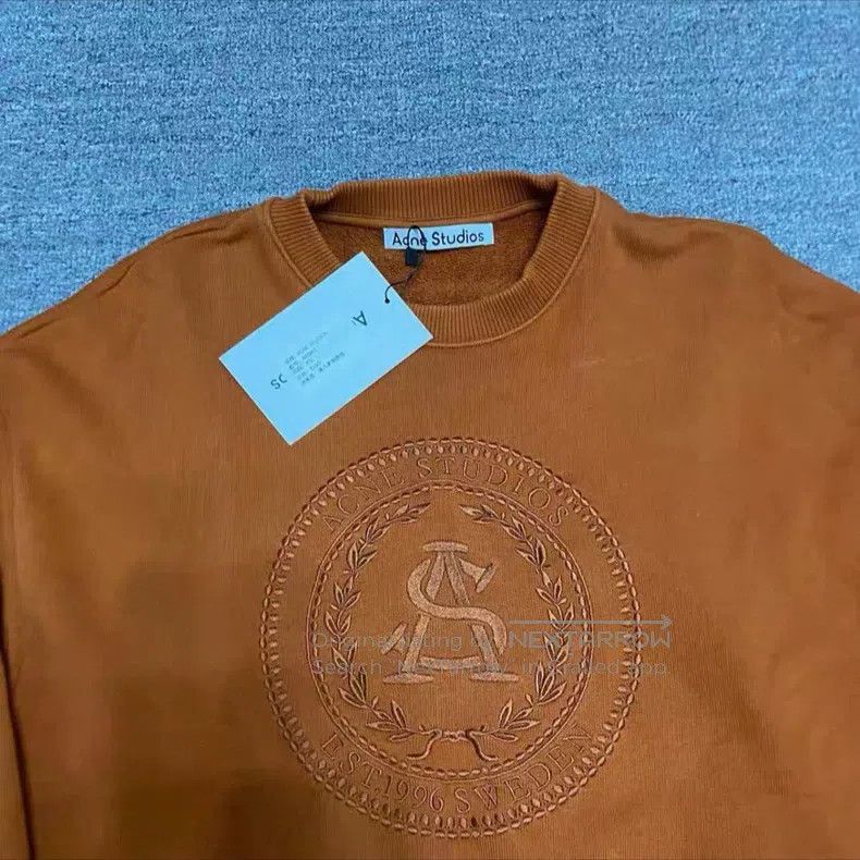 Acne Studios Acne Studios Embroidered Logo Sweatshirt Size US XS / EU 42 / 0 - 3 Thumbnail