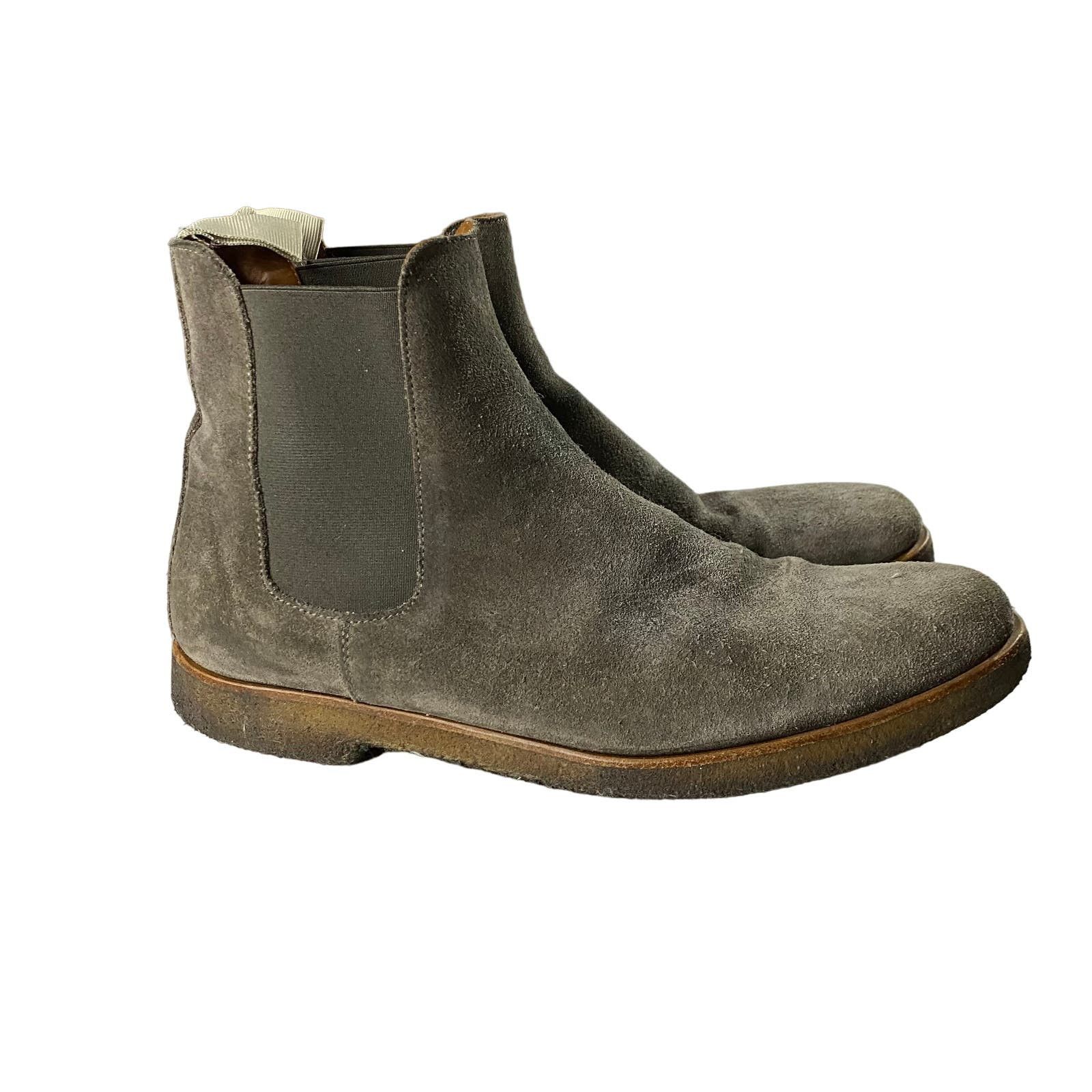image of Common Projects Taupe Chelsea Boots Men's 44 (Us 11) in Brown