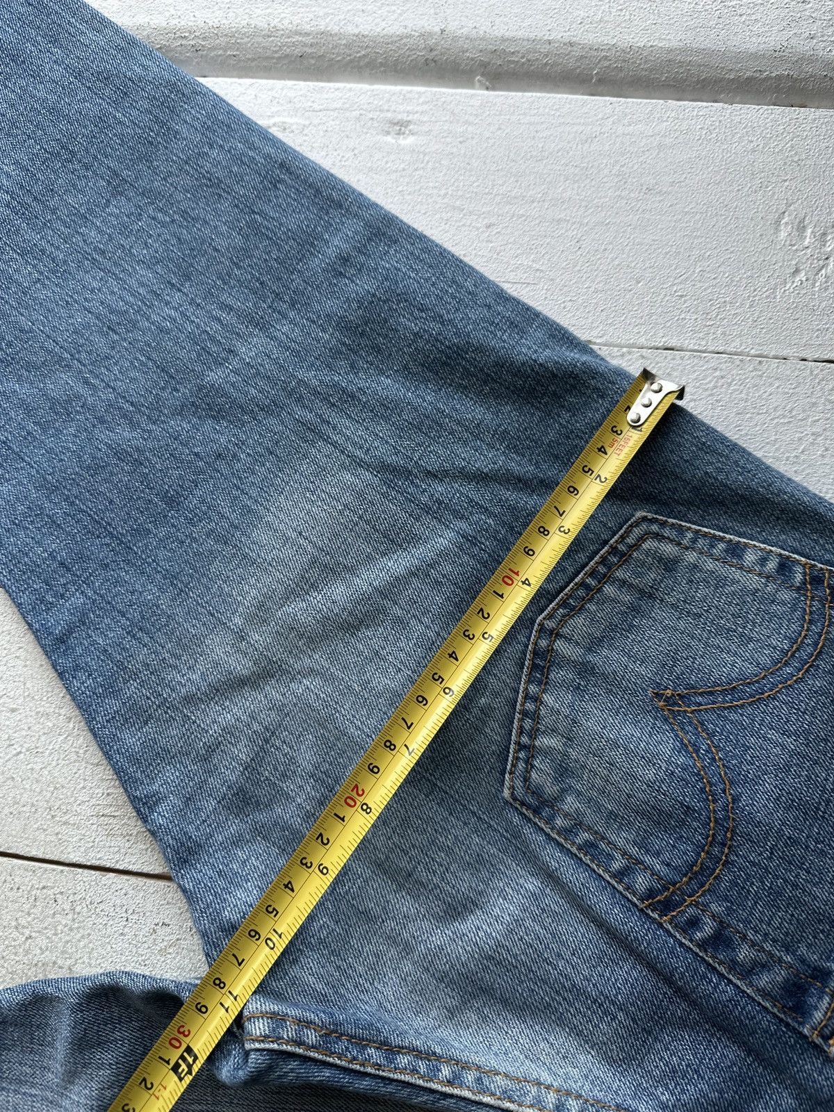 Levi's 🚨Vintage 90s Levis Jeans 501 LEGEND y2k Light Wash Denim Size US 28 / EU 44 - 17 Thumbnail