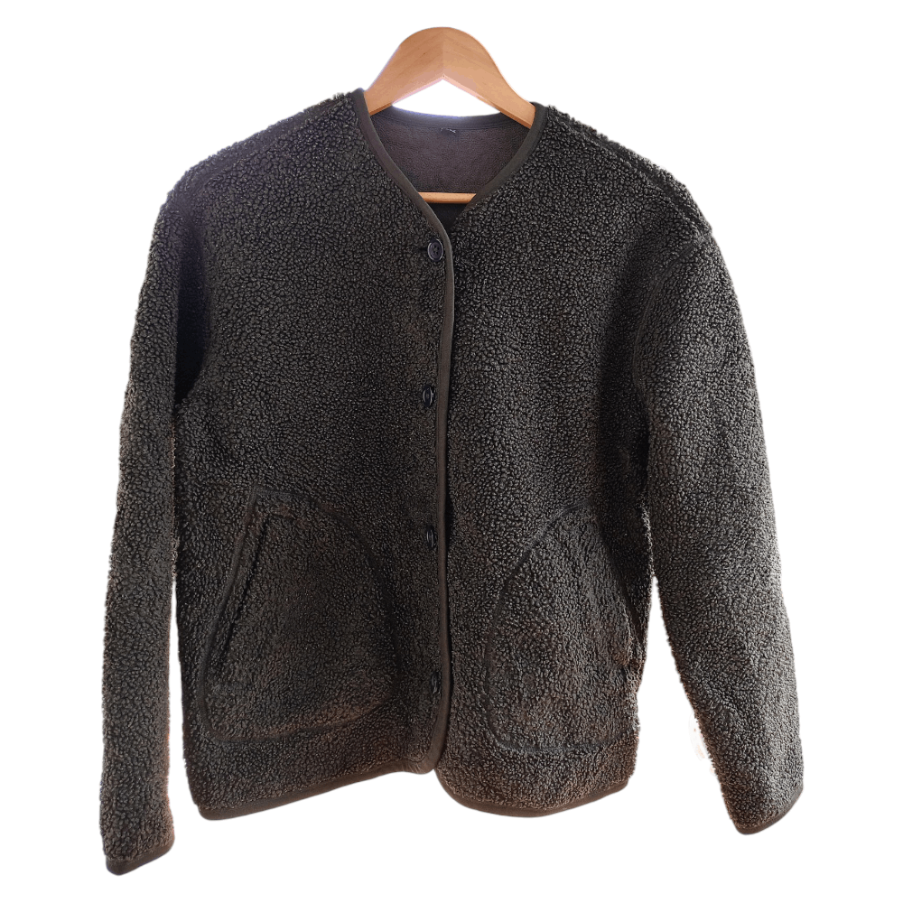 Uniqlo × Vintage Uniqlo Green Sweater -Dark Green Soft Knit Crewneck Size [L] Size L / US 10 / IT 46 - 1 Thumbnail