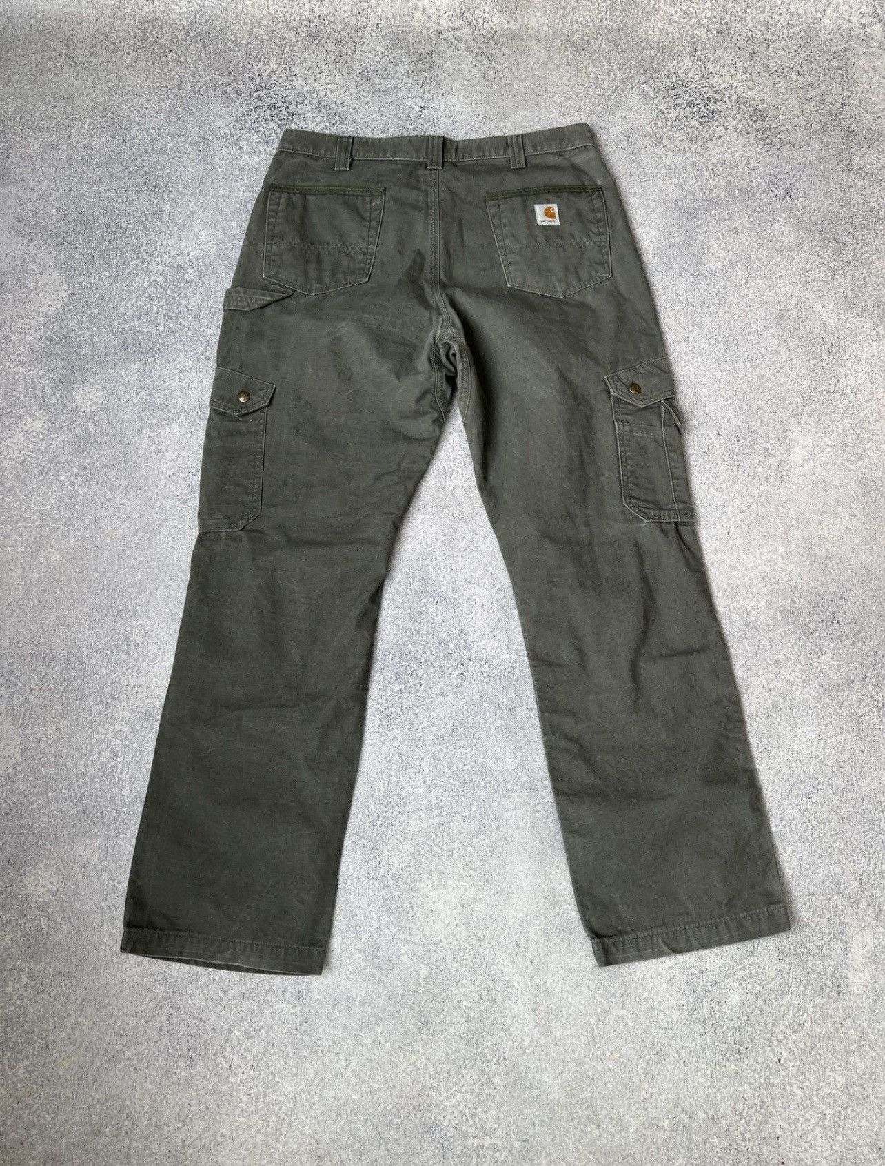 Carhartt Vintage CARHARTT RELAXED RIPSTOP CARGO DOUBLE KNEE PANTS Size US 34 / EU 50 - 1 Thumbnail