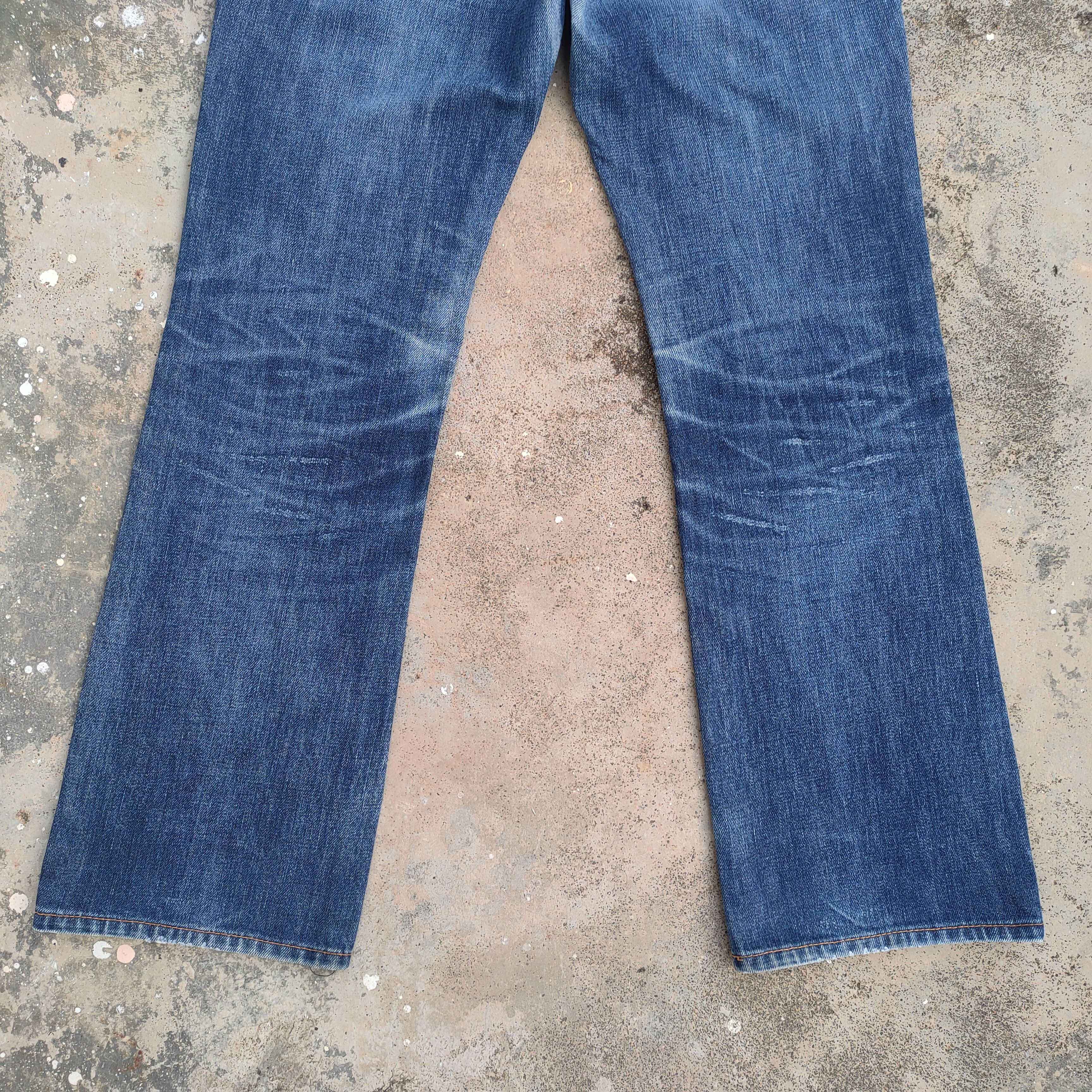 Japanese Brand VINTAGE JAPANESE FLARE JEANS DENIM PANTS Size US 26 / EU 42 - 11 Thumbnail