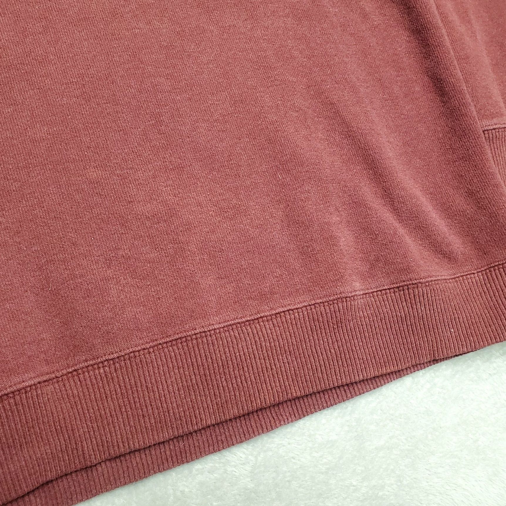 Lands' End Lands' End Sweater Men Red 1/4 Zip Long Sleeve Elbow Patches L Large Pullover Knit Casual Shirt Mens Size US L / EU 52-54 / 3 - 4 Thumbnail
