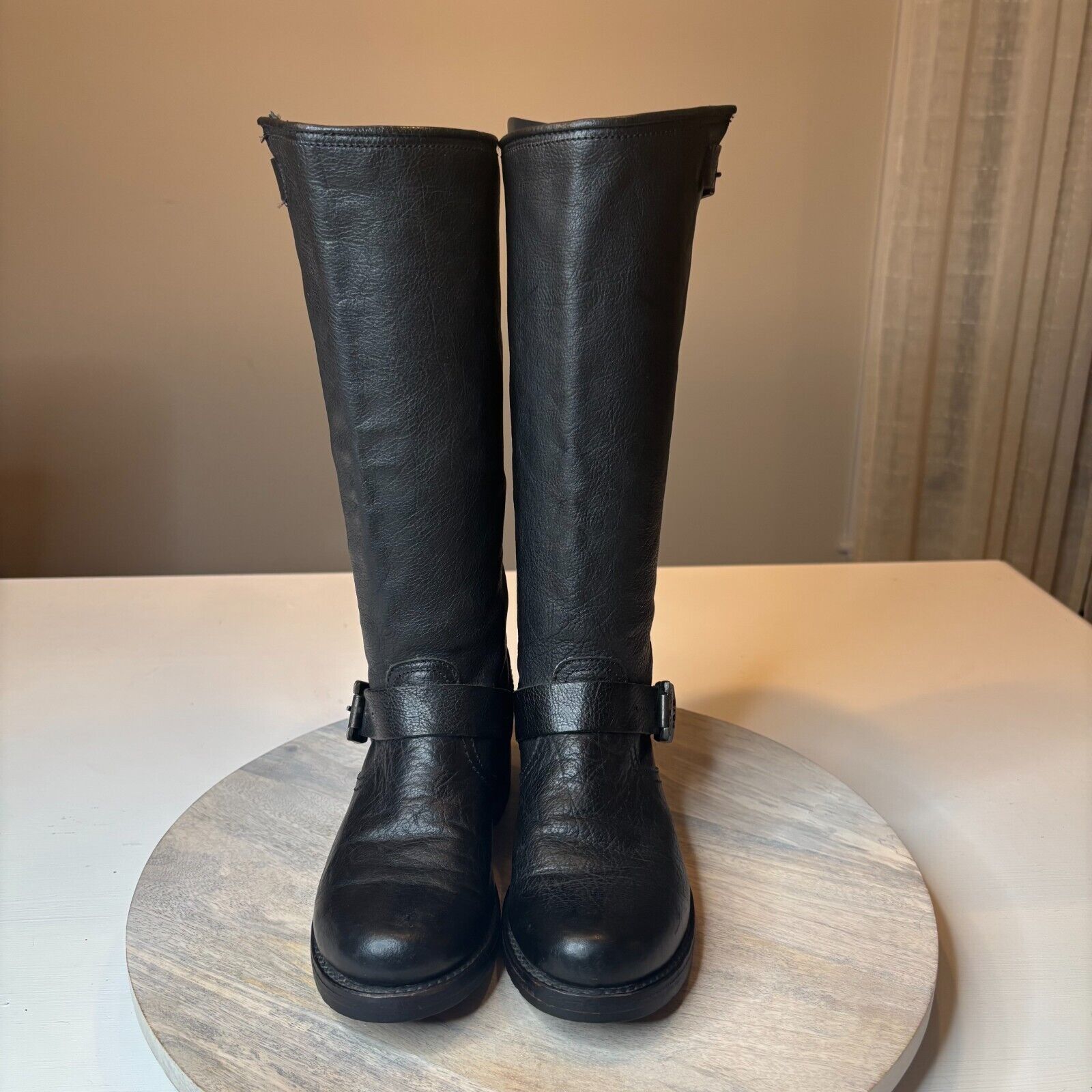 Frye Frye Women's Veronica Slouch Leather Riding Boots Size 6.5 B Size US 6.5 / IT 36.5 - 3 Thumbnail