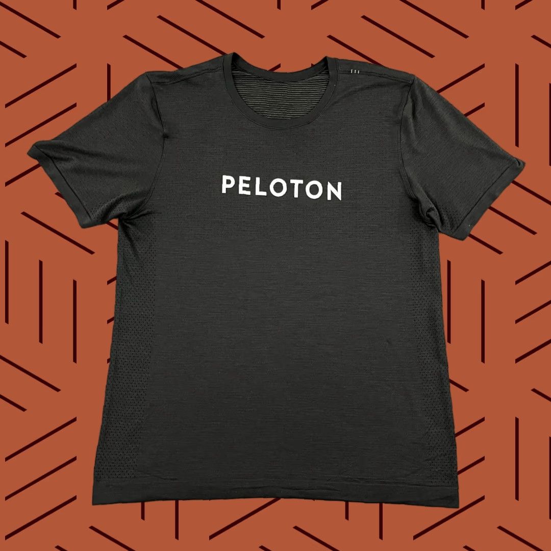 Lululemon LULULEMON Men Shirt Large L Black Peloton Tech Gray Training Gym Athletic Size US L / EU 52-54 / 3 - 1 Thumbnail