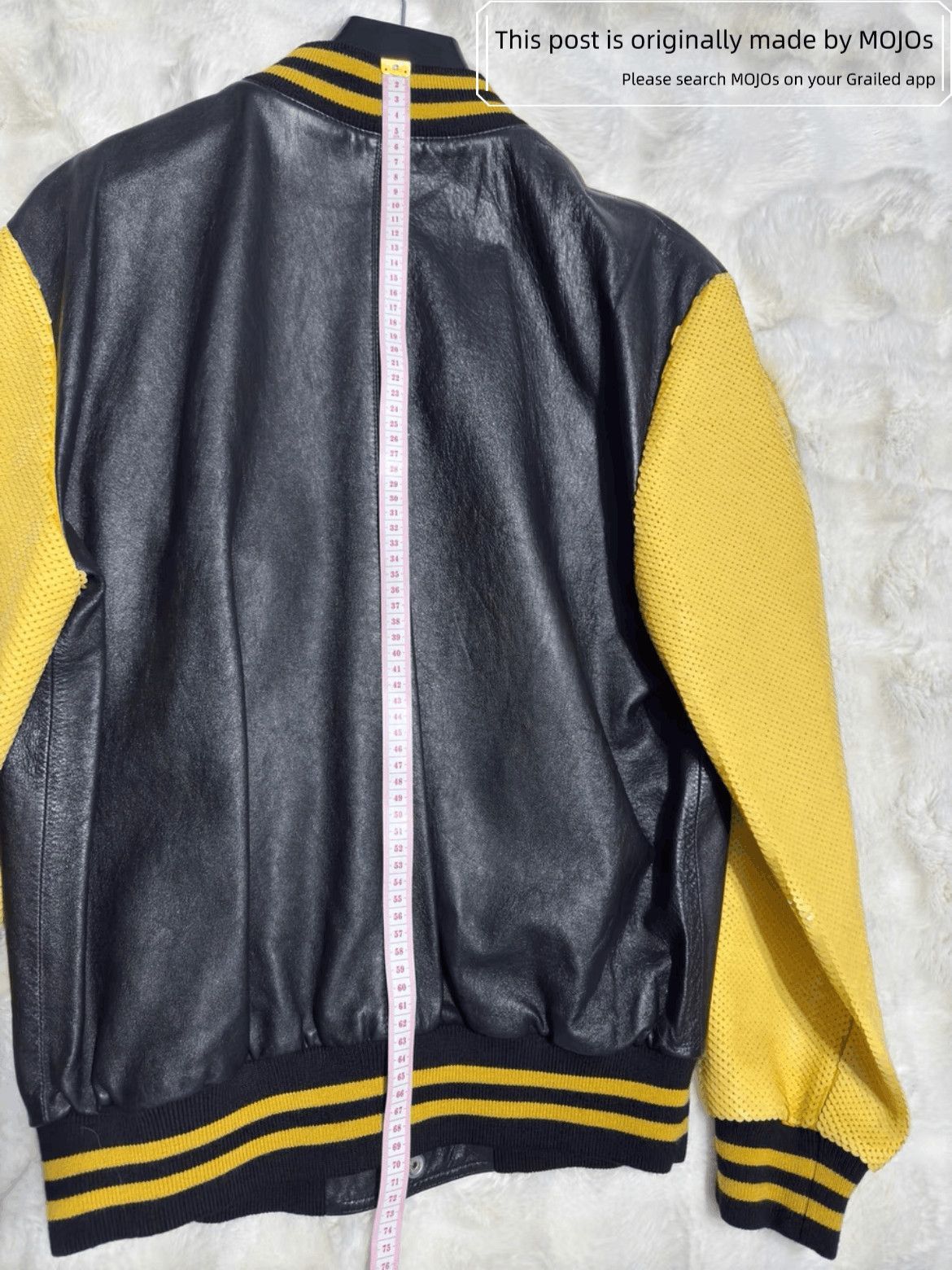 Celine Sz 50 Celine Scale Sleeves Leather Jacket Size US M / EU 48-50 / 2 - 8 Thumbnail