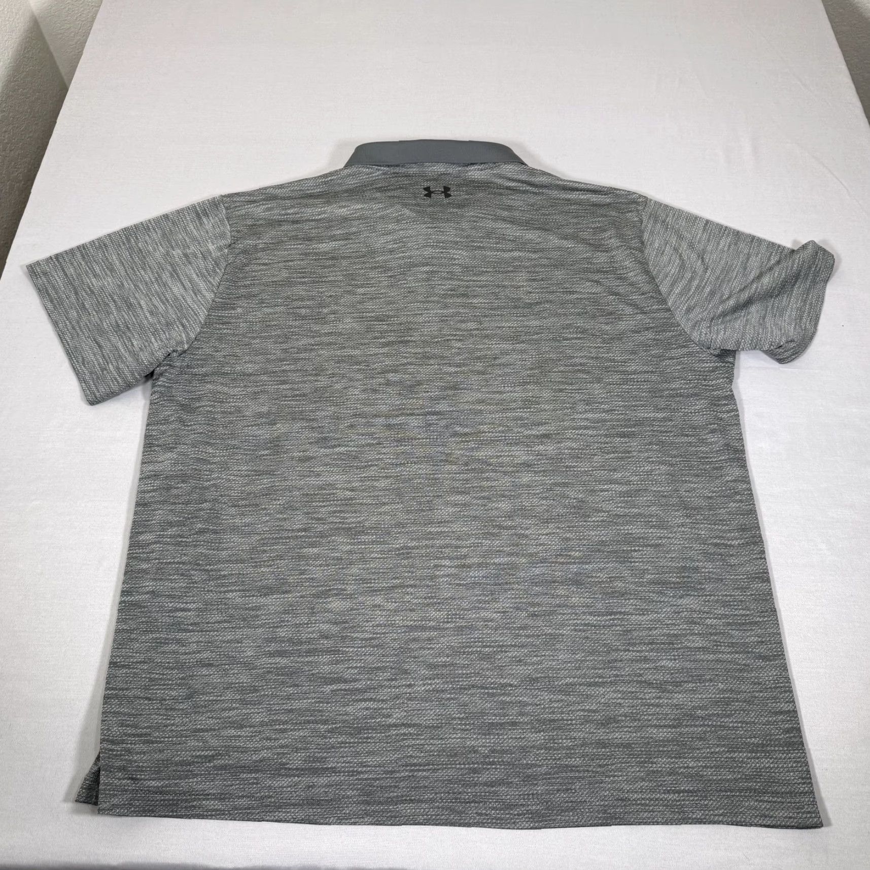 Under Armour Under Armour Polo Shirt Mens 4XL Gray Short Sleeve Performance Golf Stretch Breathable Moisture Wicking Logo Logo Under Armour Size US XXL / EU 58 / 5 - 7 Thumbnail