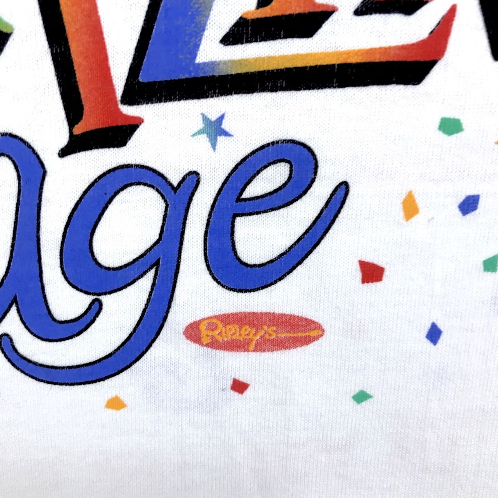 Fruit Of The Loom NOS vtg 90s RIPLEY’S BELIEVE IT OR NOT 40 IS THE MOST AMAZING AGE T-Shirt L bday Shirt Men White Cotton Double-Sided Vintage 80s 90s Funny Novelty Size US L / EU 52-54 / 3 - 5 Thumbnail