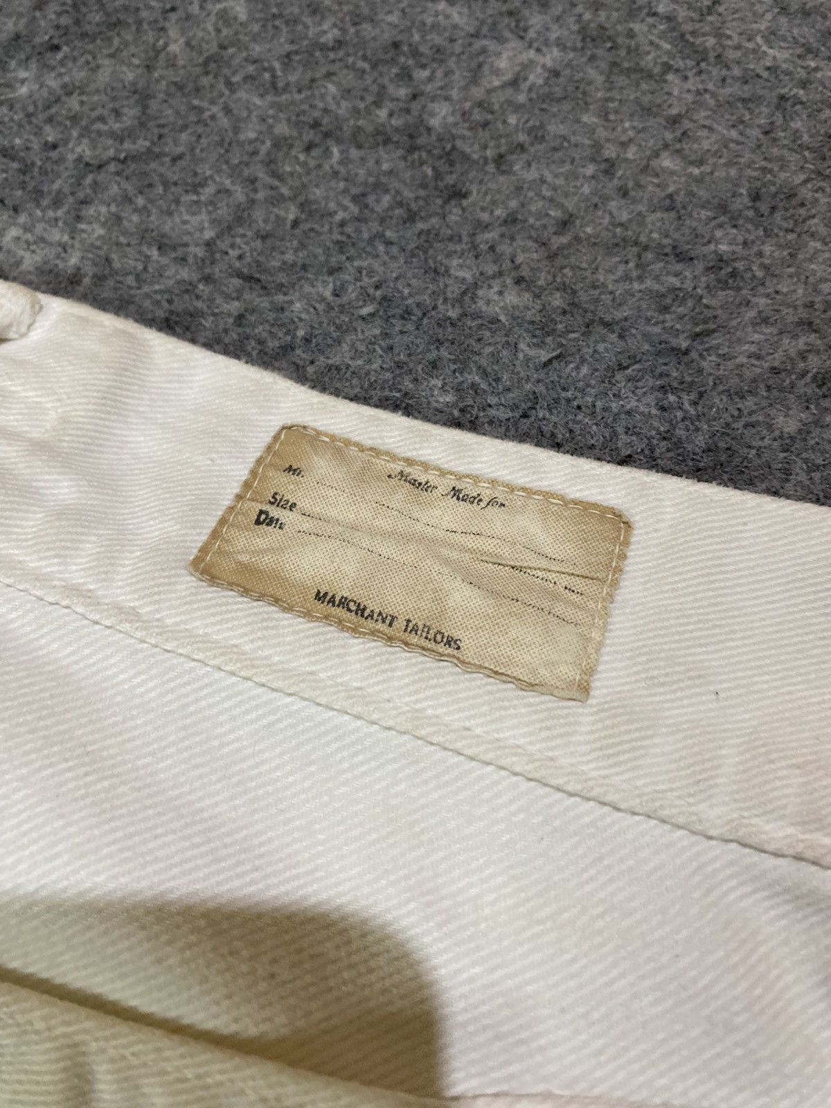Kapital Kapital Japan White Buckleback Denim Size US 27 - 16 Thumbnail