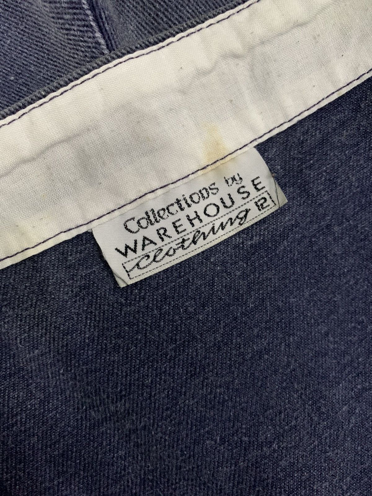 Warehouse Vintage Japanese Brand Limited Edition Faded Denim Overalls Size 31" - 18 Thumbnail