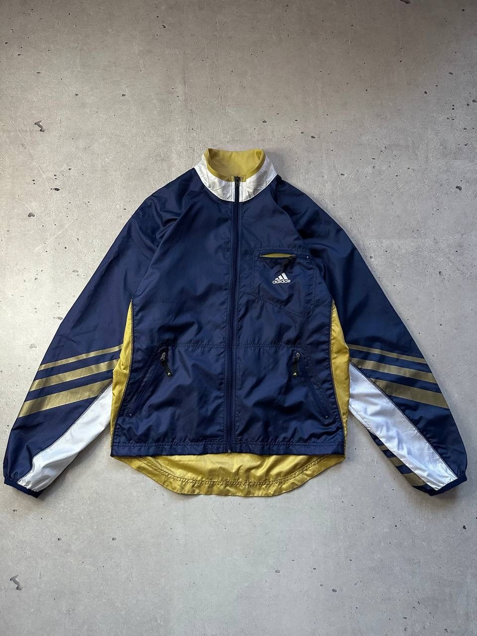 Adidas Adidas Equipment Vintage Soccer Windbreaker Football Jacket Size US M / EU 48-50 / 2 - 1 Thumbnail