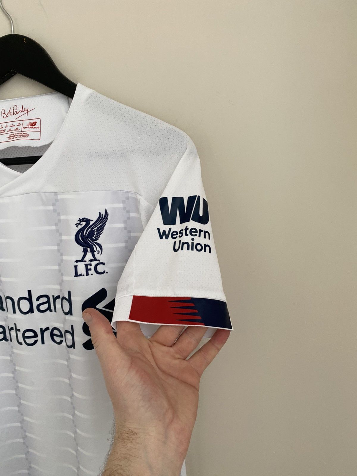 New Balance Liverpool 2019 - 2020 Away football shirt jersey New Balance Size US S / EU 44-46 / 1 - 3 Thumbnail