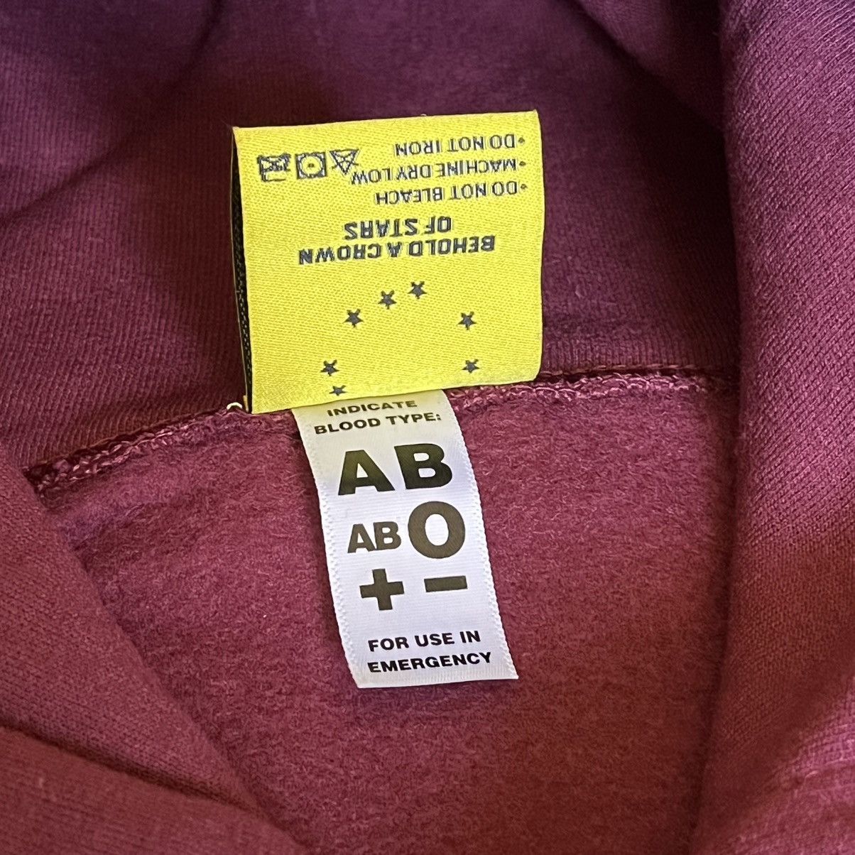 S4LEM S4LEM Salem Midwest Logo Hoodie Burgundy Size US M / EU 48-50 / 2 - 6 Thumbnail
