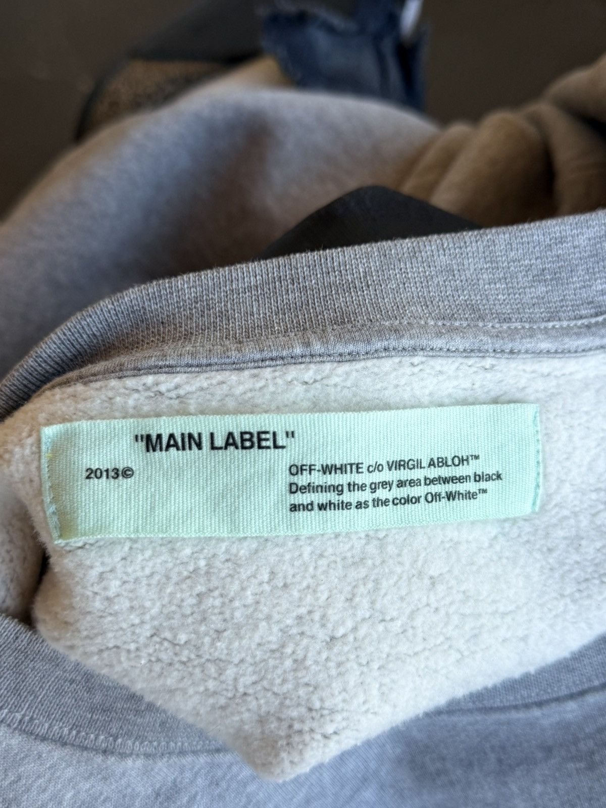 Off-White Off White x Kith Just Global Crewneck Size US M / EU 48-50 / 2 - 4 Thumbnail