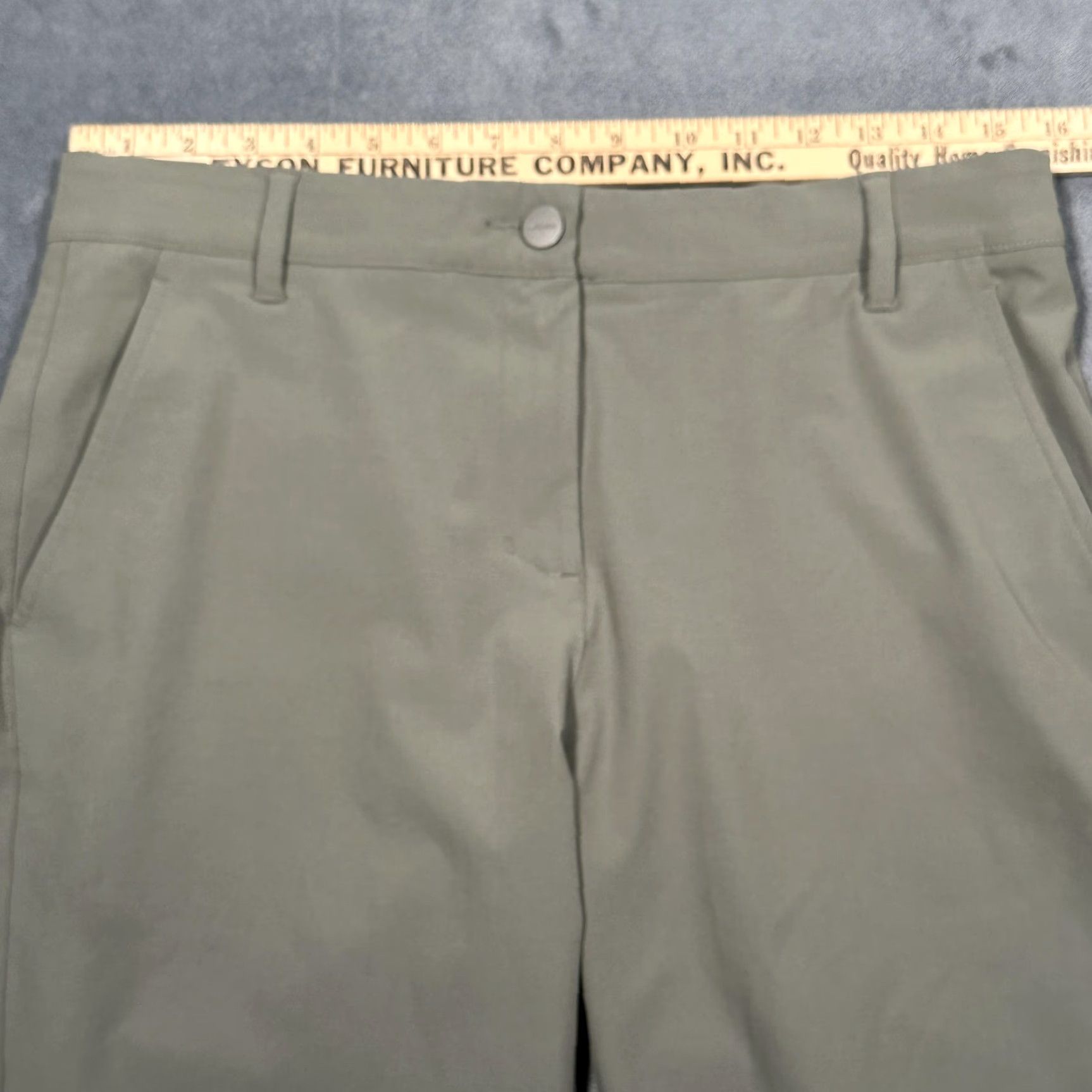 Olive Macade Golf Pants Mens 40R Olive Green Slim Fit Stretch Performance Zip Ankles Size US 40 / EU 56 - 7 Thumbnail