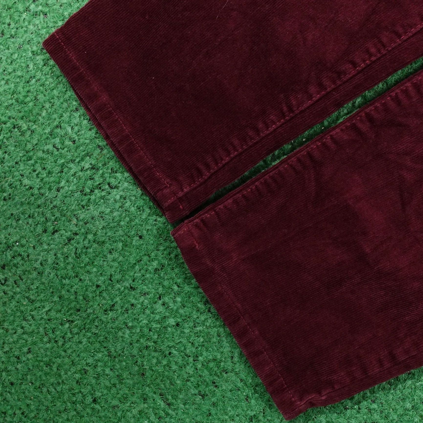 Banana Republic Banana Republic Pants Womens 8 Red Corduroy Chino High-Rise Slim 32x27.5 Size 30" / US 8 / IT 44 - 3 Thumbnail