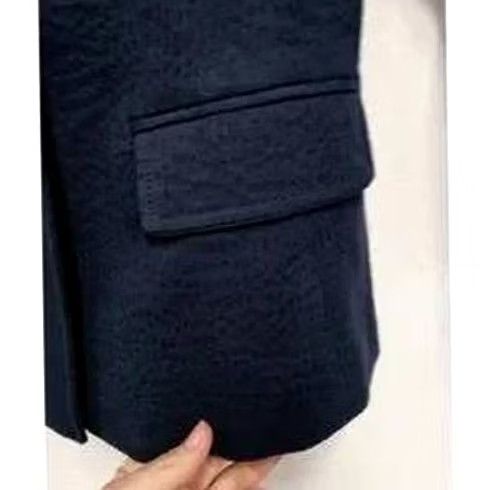Banana Republic Banana Republic Basic Jacket Womens 4 Blazer Navy Double Breasted Professional Carrier Size S / US 4 / IT 40 - 5 Thumbnail