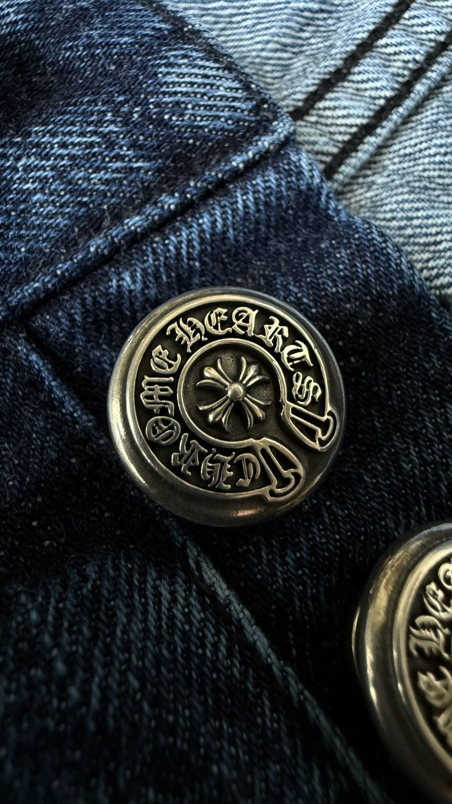 Chrome Hearts SUPER RARE! Chrome Hearts Richard cut jeans Size US 32 / EU 48 - 5 Thumbnail