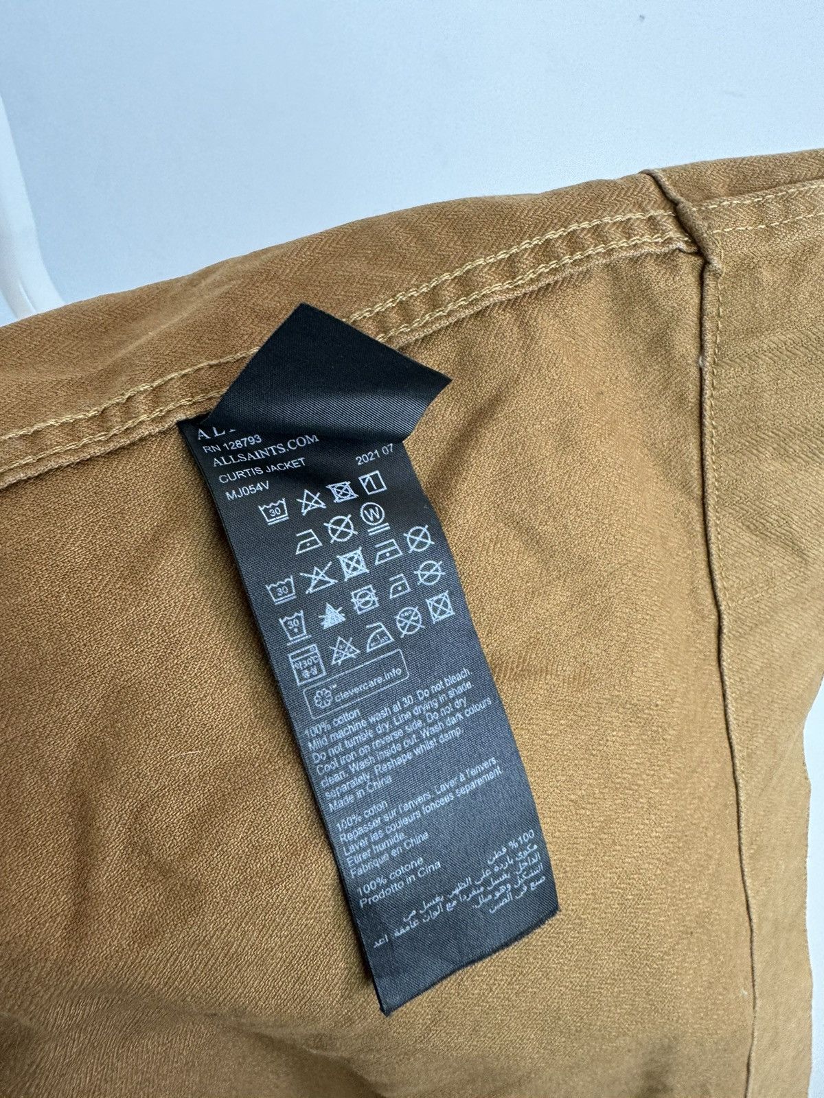 Allsaints All Saints Curtis Relaxed Fit Jacket Size US XL / EU 56 / 4 - 6 Thumbnail