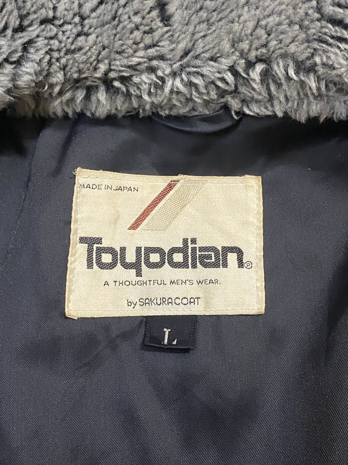 If Six Was Nine × Japanese Brand × Le Grande Bleu (L.G.B.) Vintage Japanese Toyodian By SakuraCoat Fleece Jacket Size US L / EU 52-54 / 3 - 6 Thumbnail