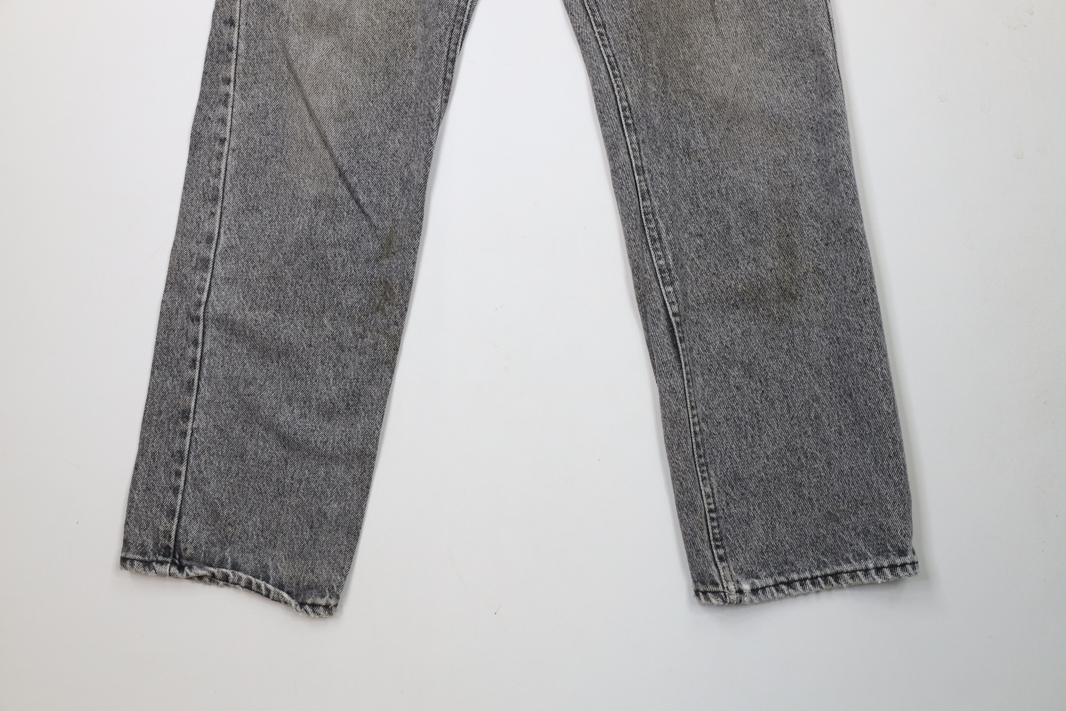 Lee × Vintage Vintage 90s Lee Acid Wash Straight Leg Denim Jeans USA Size US 32 / EU 48 - 4 Thumbnail