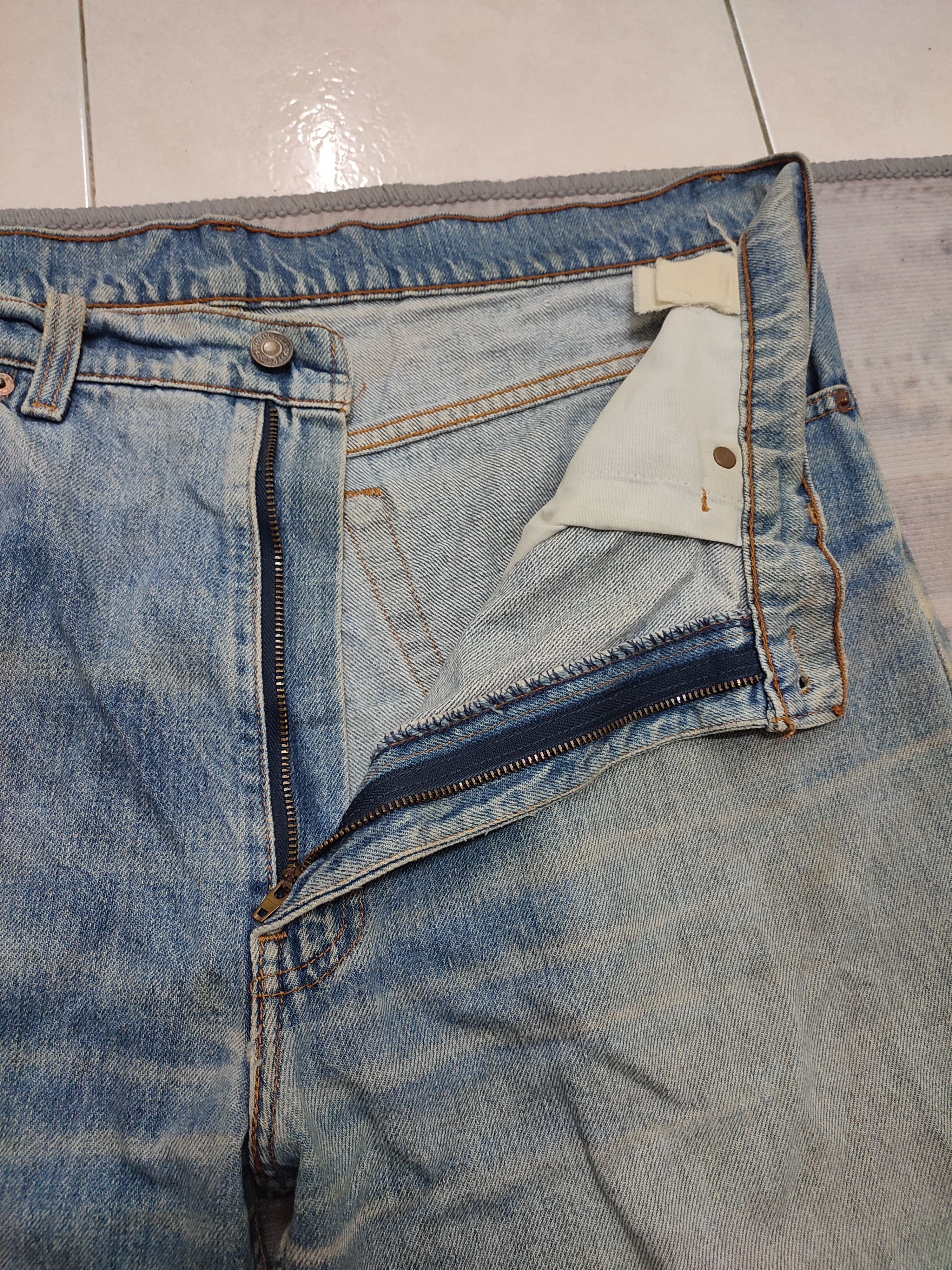 Levi's 90s Levi's Button 501 Distressed Denim Size US 36 / EU 52 - 8 Thumbnail