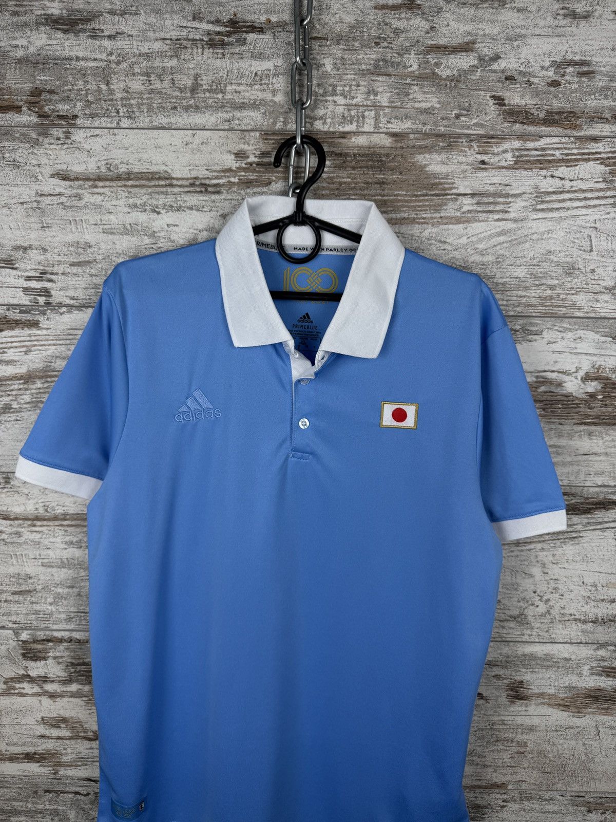 Adidas Mens Vintage Adidas Japan national team hone away T-shirt Size US M / EU 48-50 / 2 - 3 Thumbnail