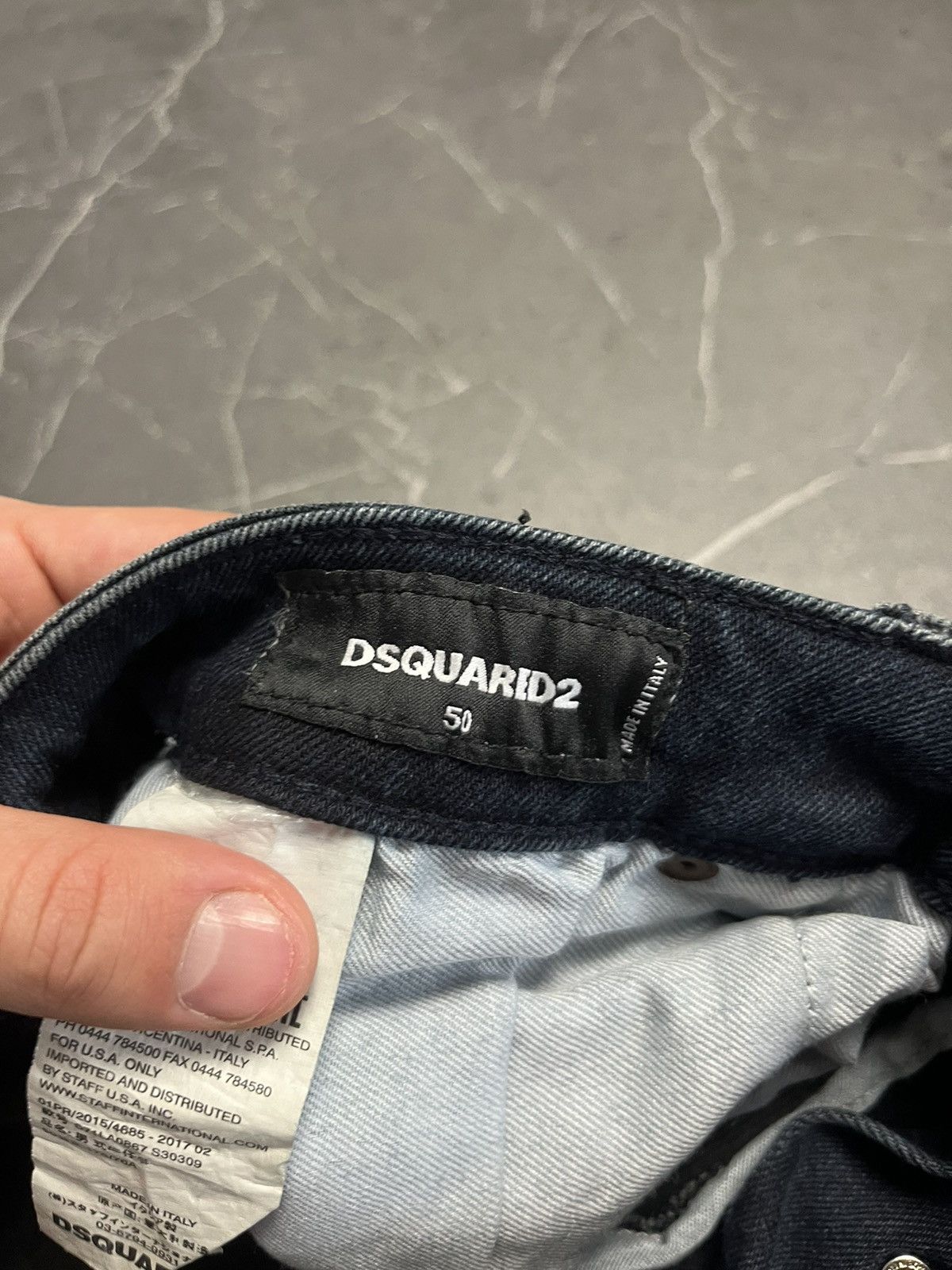 Dsquared2 Dsquared2 drill jeans mens Size US 33 - 11 Thumbnail