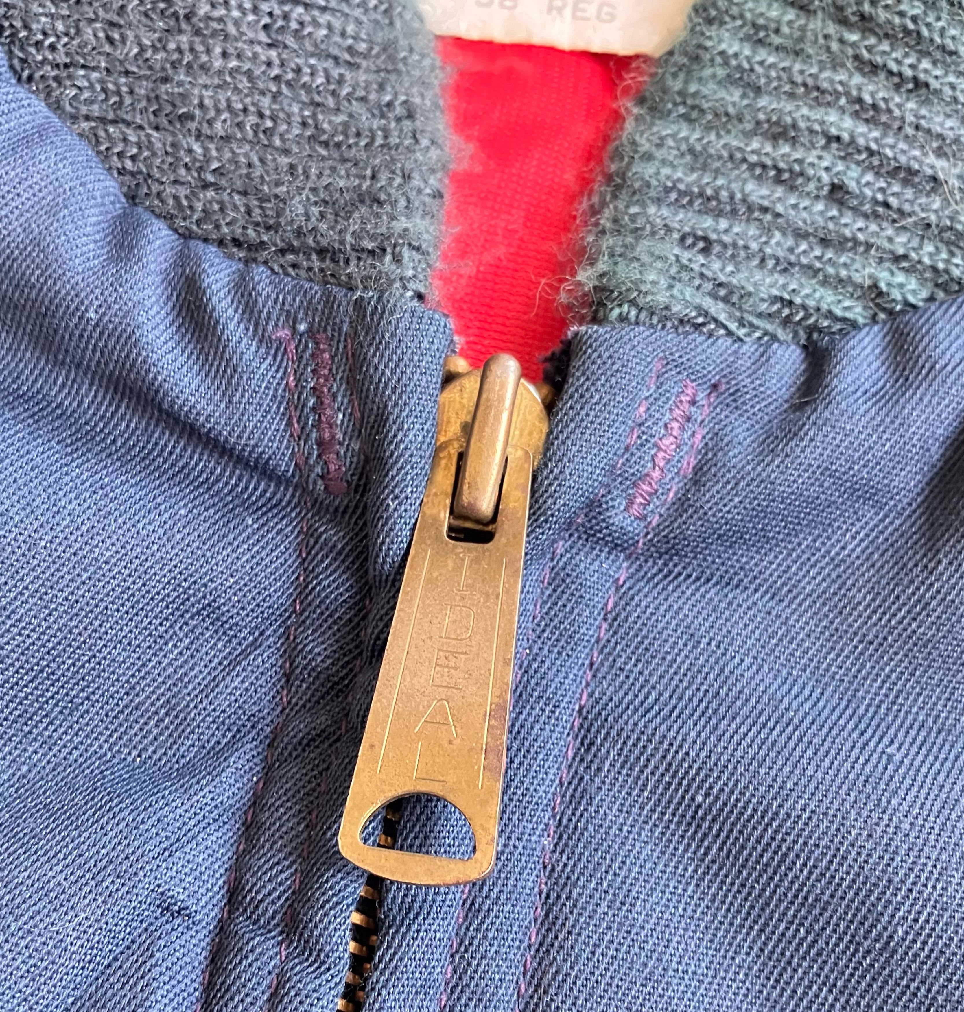 The Real McCoy's Vintage Osh Kosh red quilted lining bomber jacket Size US M / EU 48-50 / 2 - 6 Thumbnail