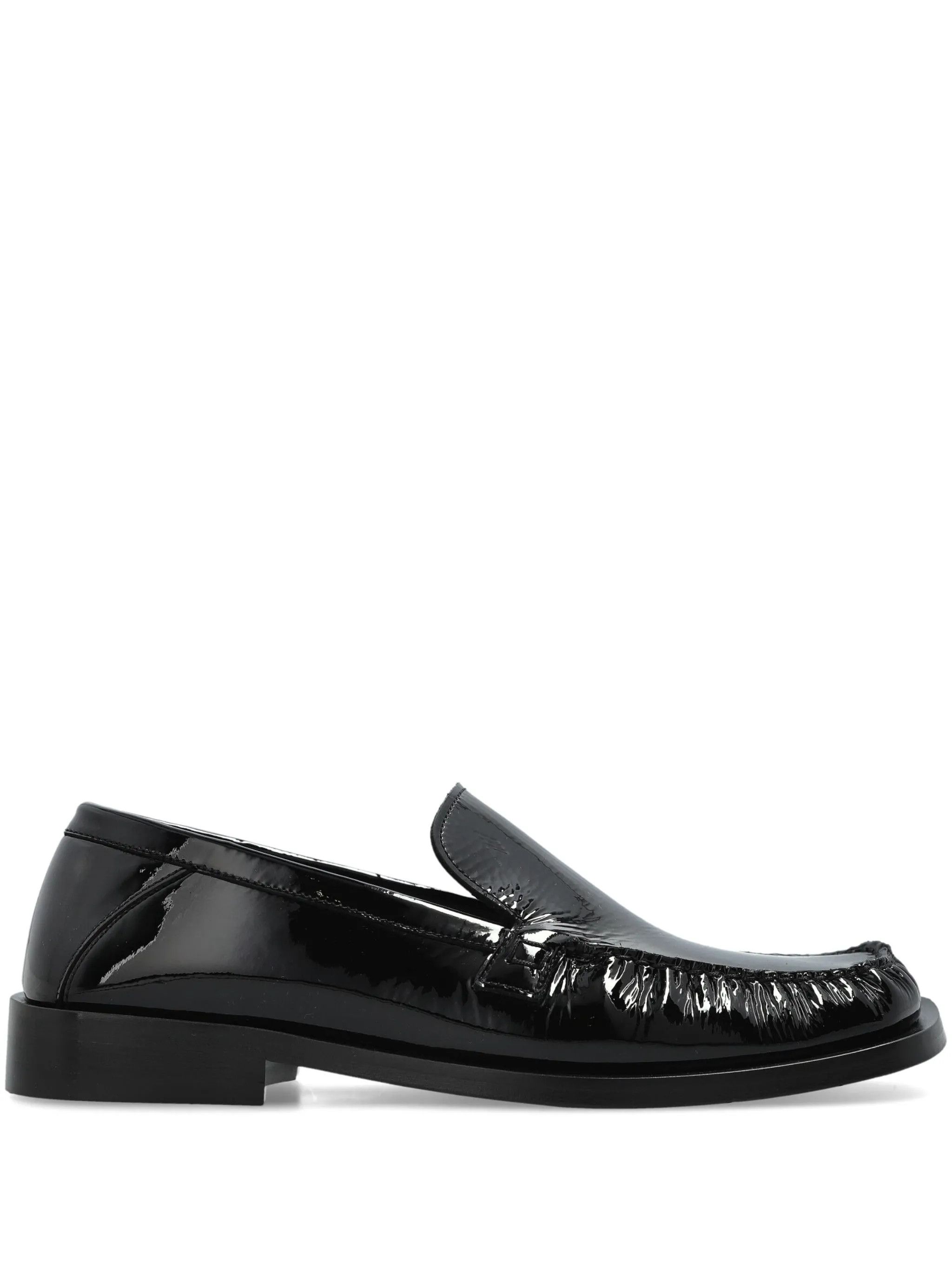 The Attico o1s22i1n0325 Patent Leather Loafers in Black Size US 6 / IT 36 - 1 Thumbnail