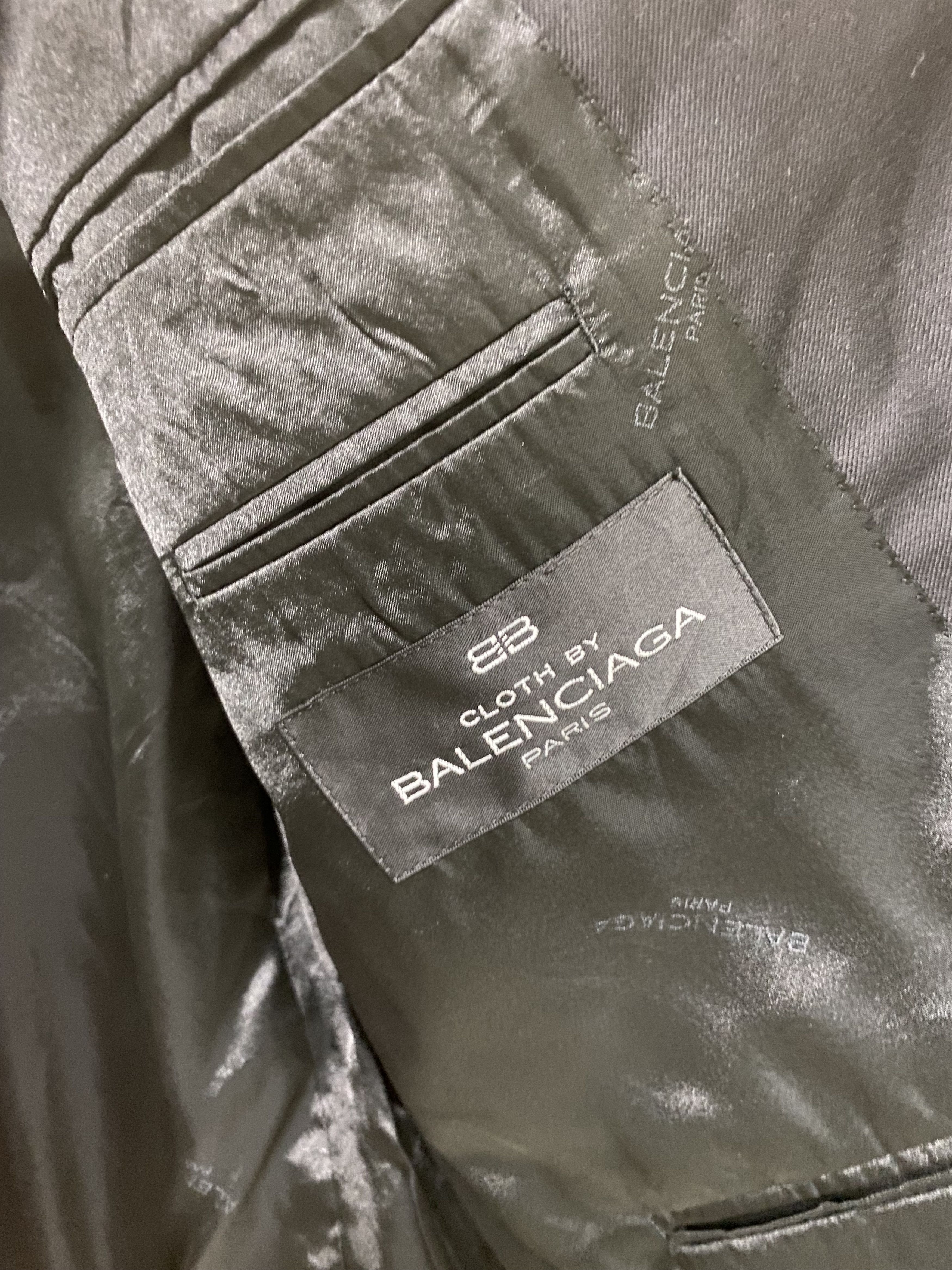 Balenciaga NWT FW14 Balenciaga Tailor Suit Blazer Size 44R - 5 Thumbnail