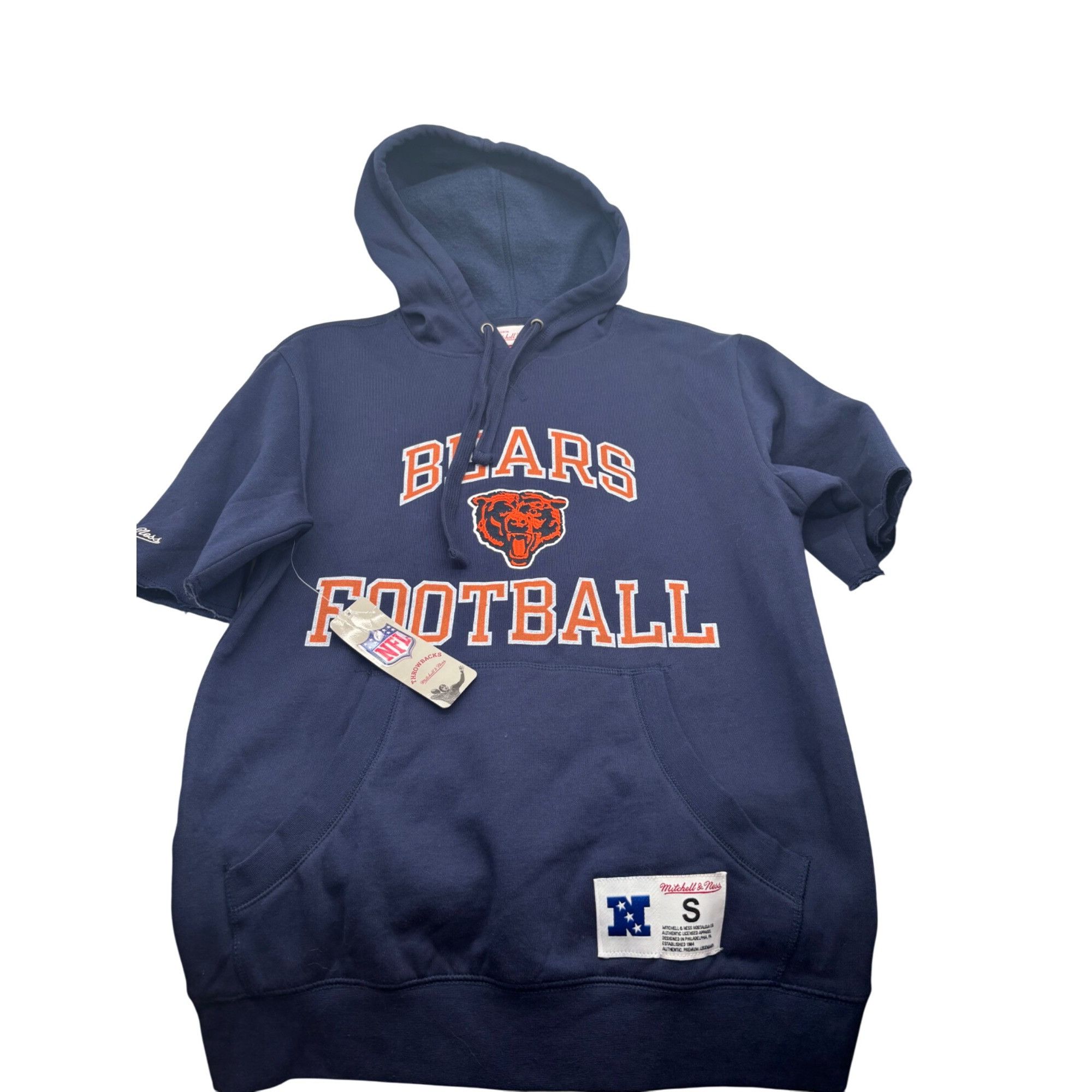 Mitchell & Ness Mitchell & Ness Men’s Navy Chicago Bears Washed Short Sleeve Size US S / EU 44-46 / 1 - 11 Thumbnail