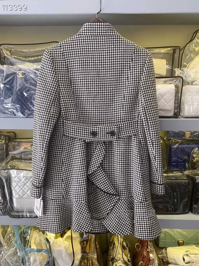 Valentino Valentino Houndstooth coat Size S / US 4 / IT 40 - 2 Thumbnail