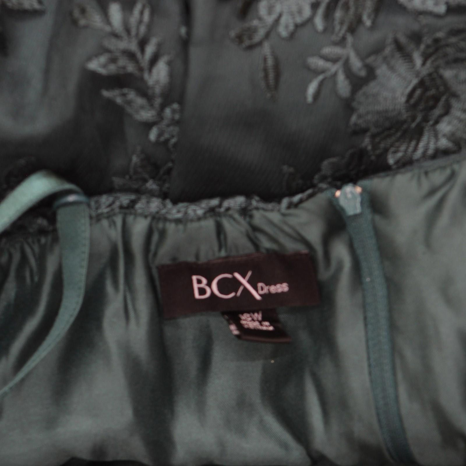 Other Bcx Strappy Embroidered Sleeveless Gown Emerald Green 16w Size XXL / US 16-18 / IT 52-54 - 4 Thumbnail