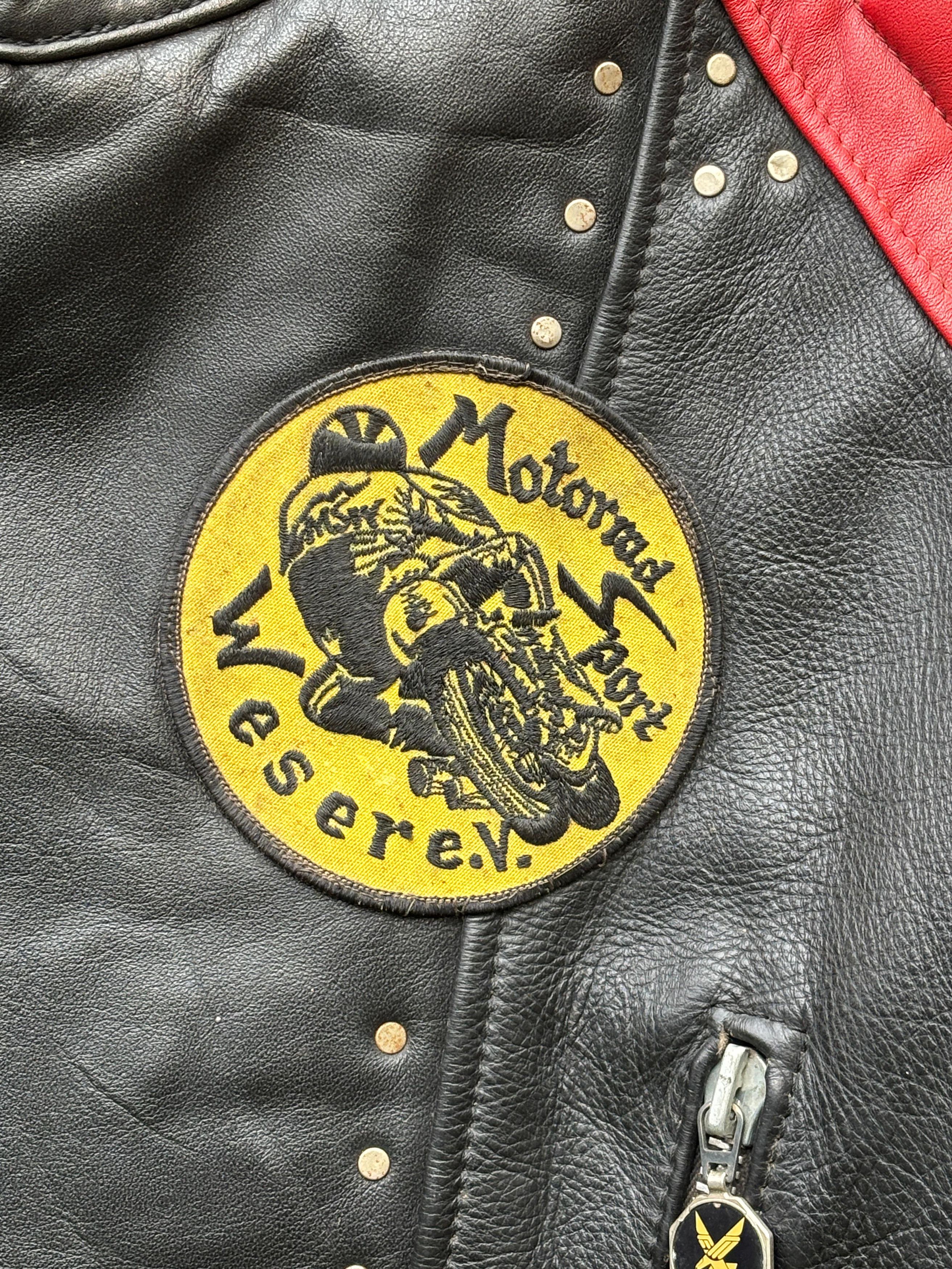 Vintage Rare 70 Moto Cuir Paris Motorcycle Horsehide Leather Jacket Size US M / EU 48-50 / 2 - 3 Thumbnail