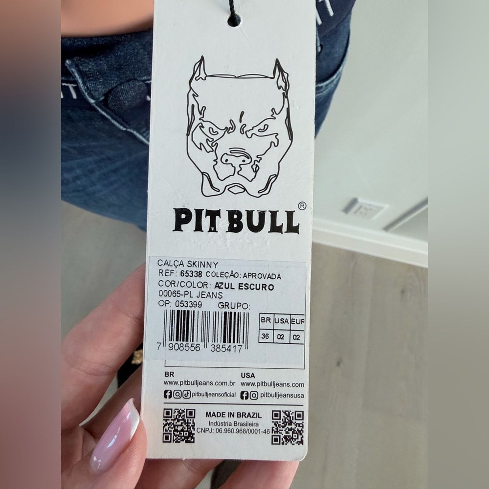 Other NWT Pitbull Dark Blue Skinny Butt Lifting Jeans. Size 23. Size 23" - 8 Thumbnail