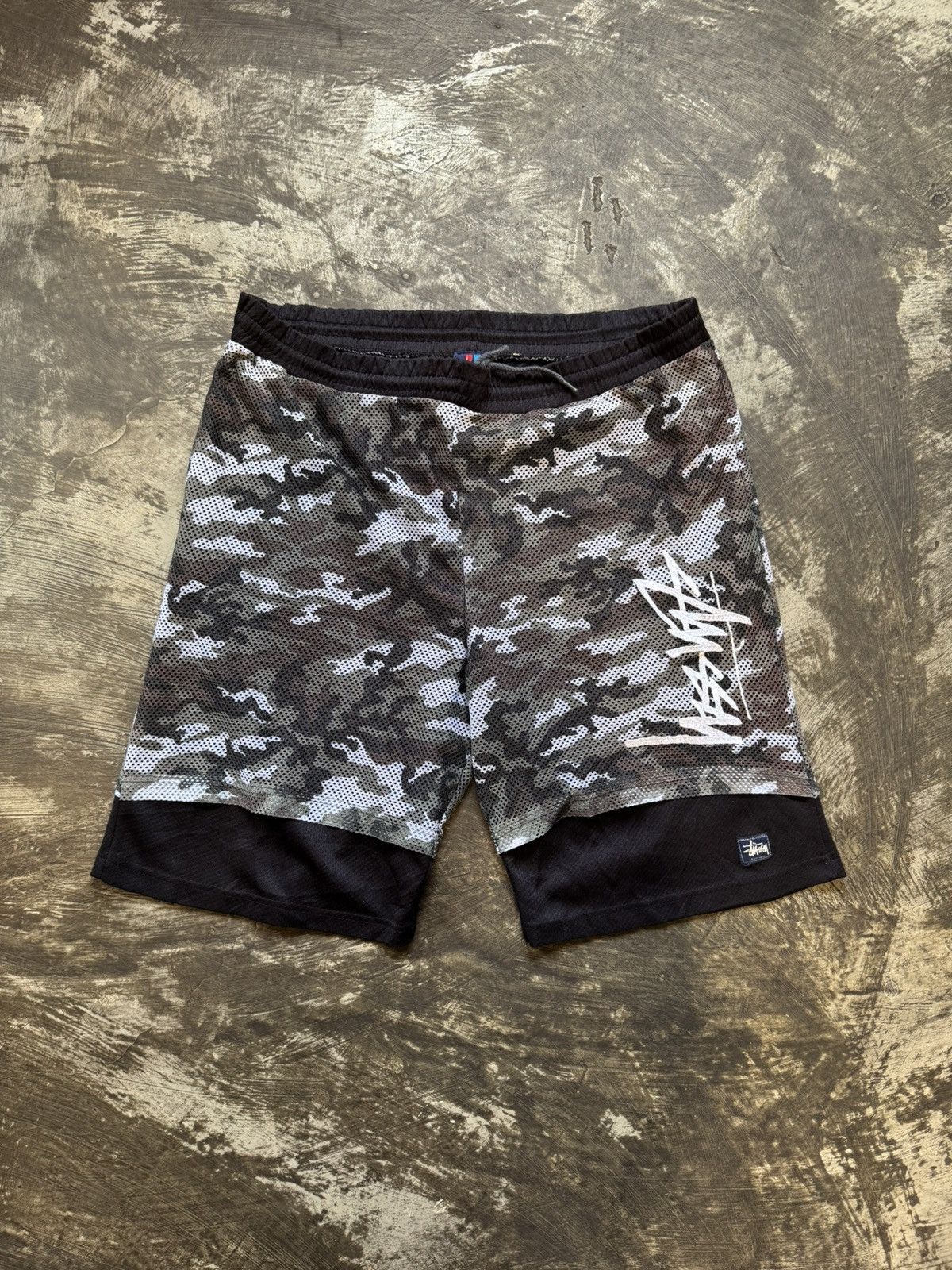 Stussy Stussy Volume Pleated Short Stripe | Grailed
