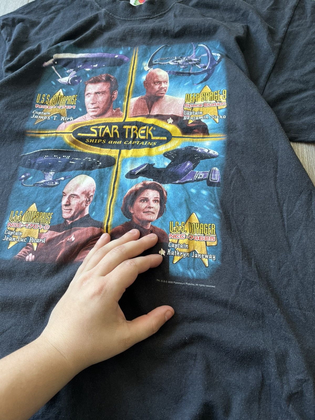 Vintage 2000s Vintage Star Trek Movie Series Tee Size US L / EU 52-54 / 3 - 6 Thumbnail