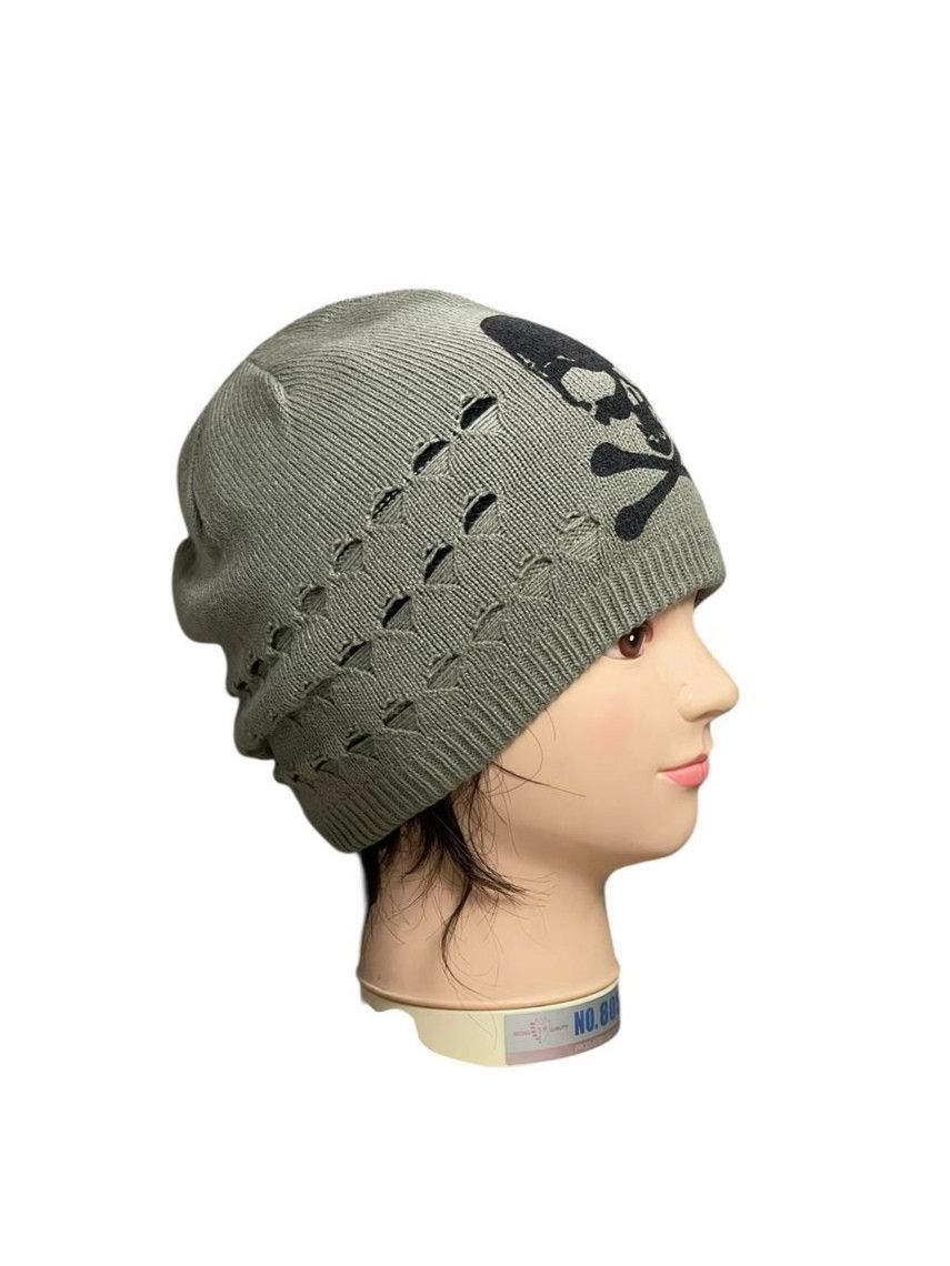 Japanese Brand Reversible Skull Beanie Mastermind Inspired Size ONE SIZE - 2 Thumbnail