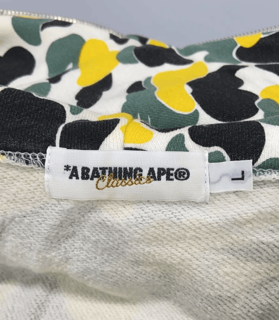 Bape Bape Osaka Limited Multi Camo Shark Zip Hoodie Size US L / EU 52-54 / 3 - 4 Thumbnail
