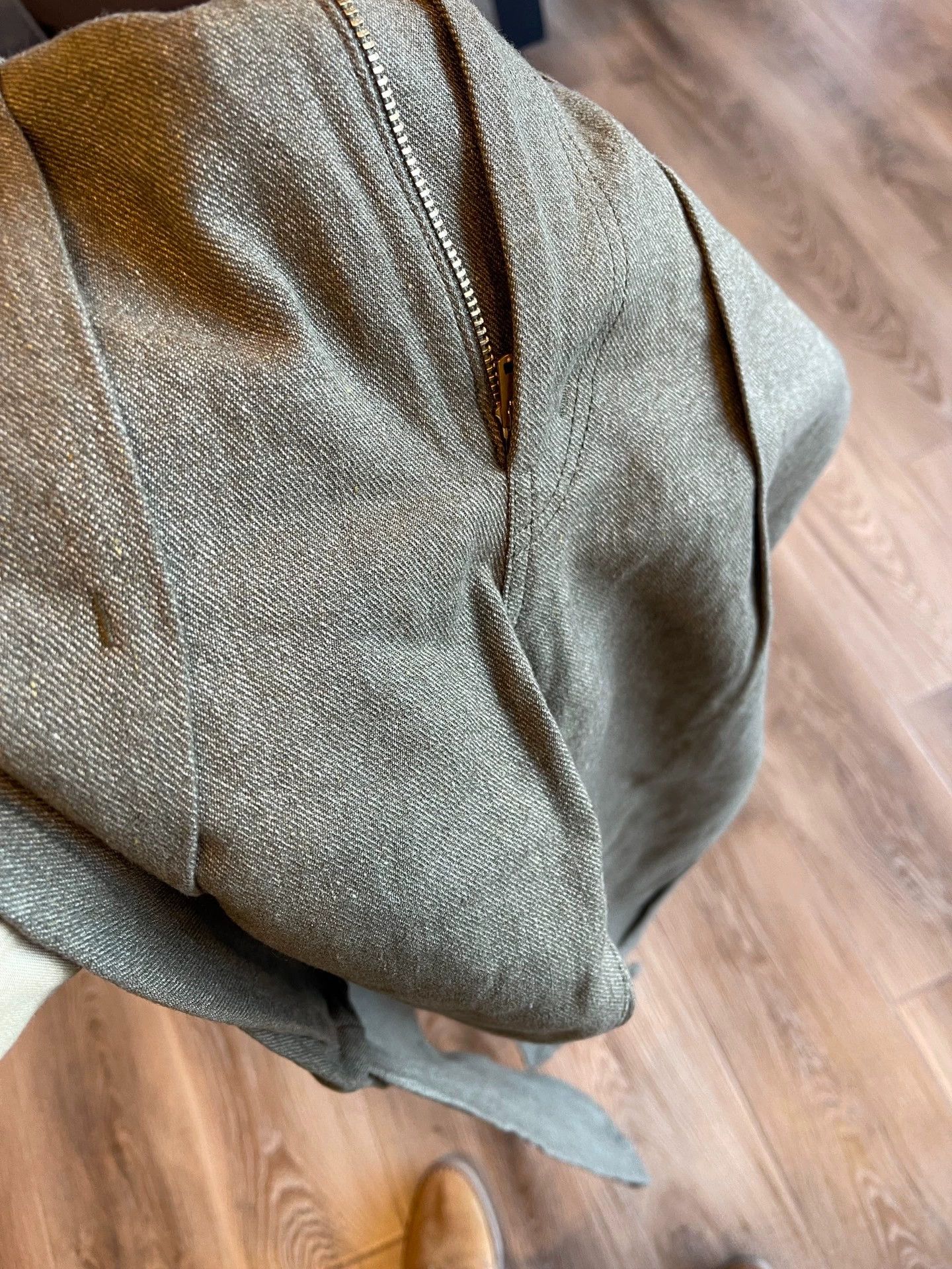 Visvim visvim 18 wool blend hand-pleated irregular taper pants size 2 Size US 32 / EU 48 - 5 Thumbnail