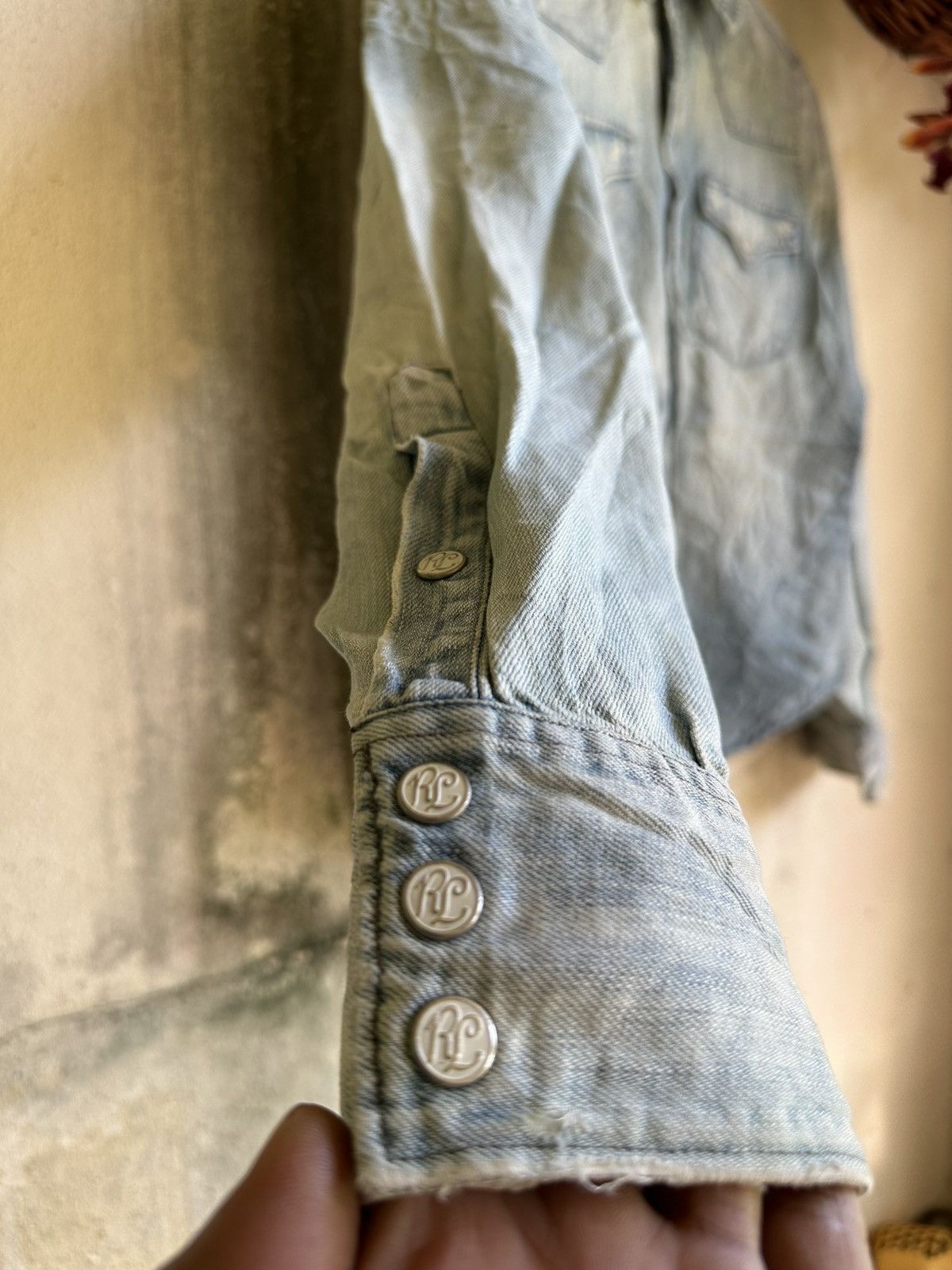 Polo Ralph Lauren 🔅Steals🔅RALPH LAUREN DENIM LONG SLEEVE SHIRT Size US M / EU 48-50 / 2 - 7 Thumbnail
