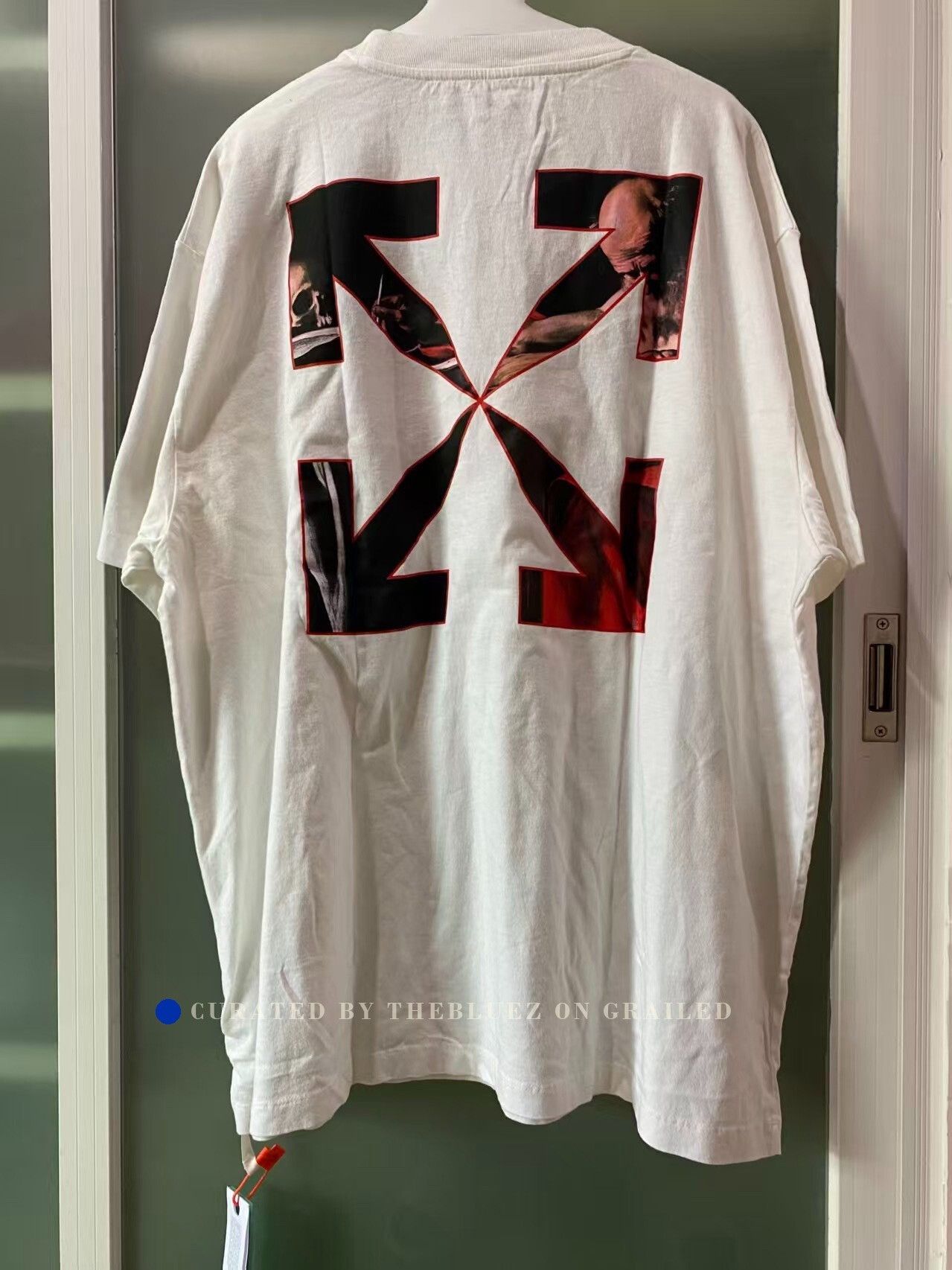 Off-White Off-White Religious Short-Sleeve Tee Size US L / EU 52-54 / 3 - 2 Thumbnail