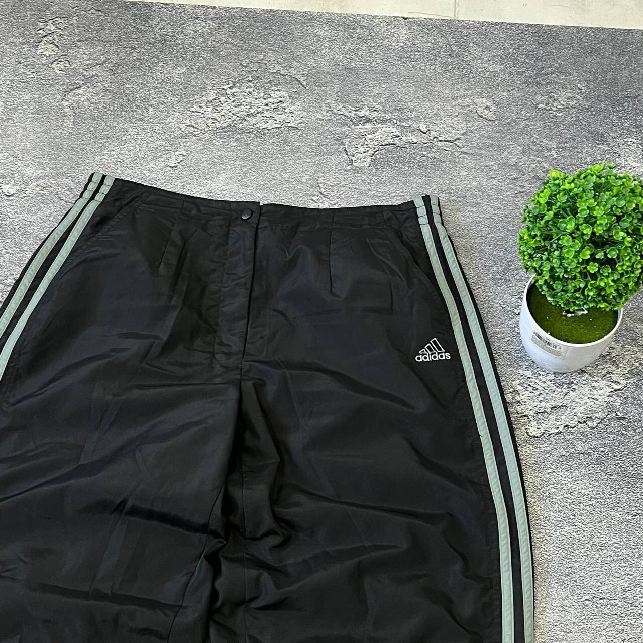 Adidas Vintage 90s Adidas Nylon Windbreaker Track Pants Men's Size US 35 - 17 Thumbnail