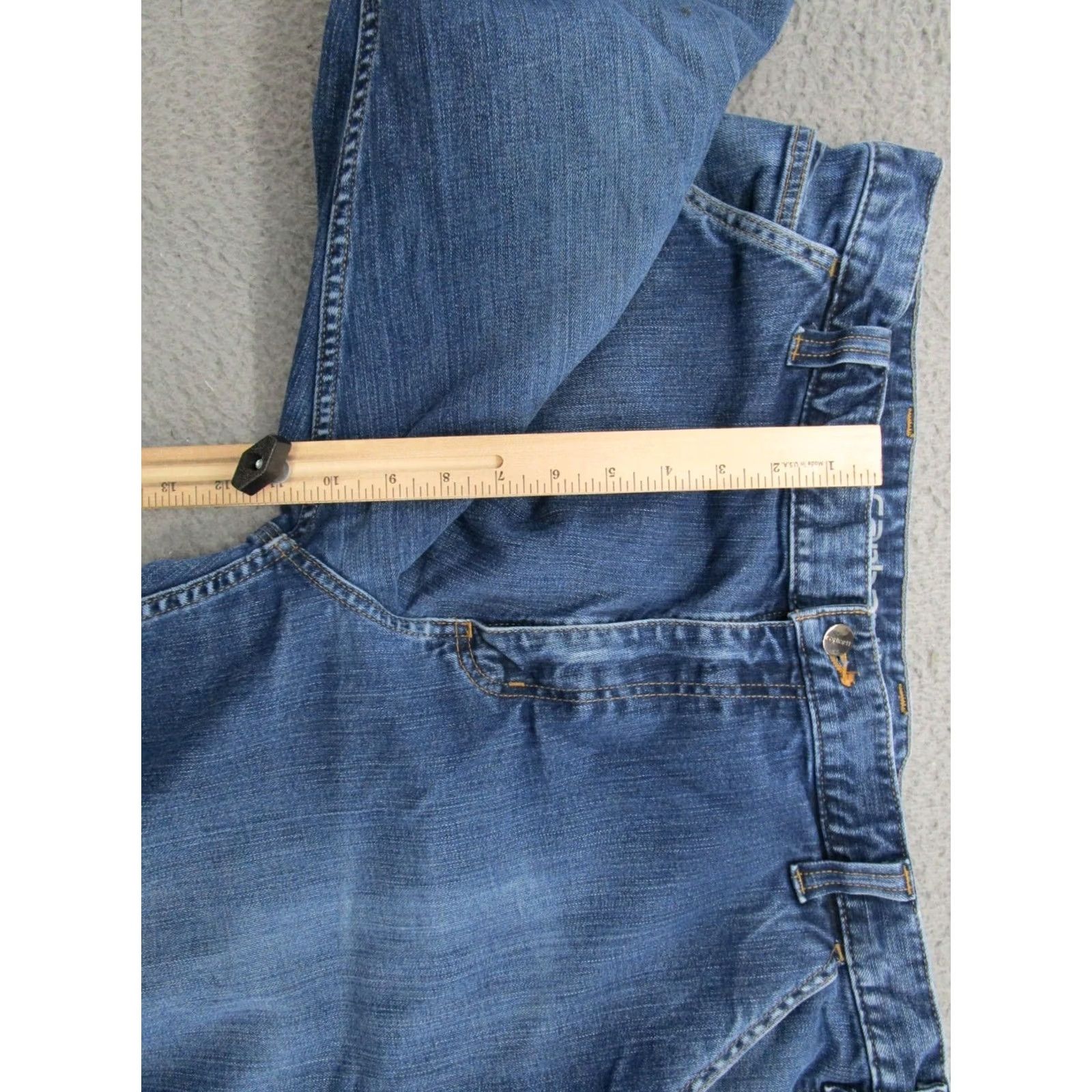 Carhartt VINTAGE Carhartt Jeans Shirt? Size US 40 / EU 56 - 7 Thumbnail